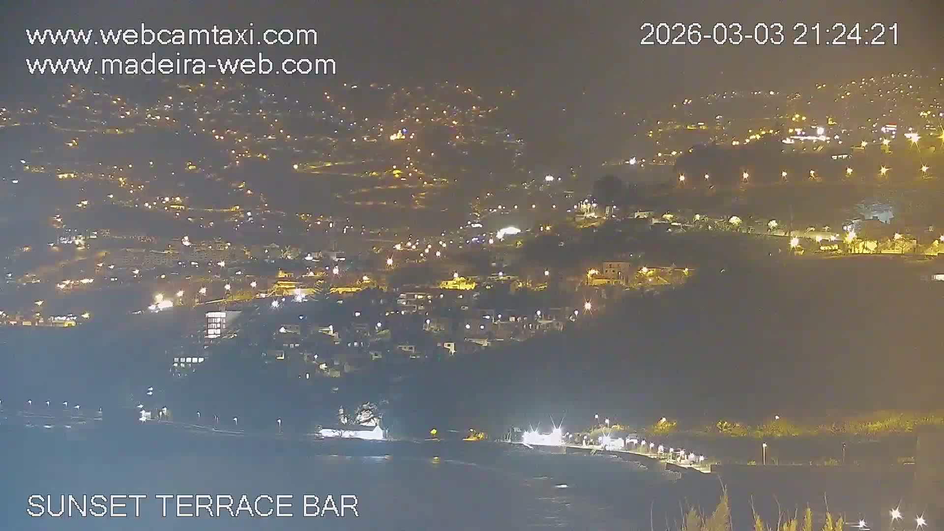 Praia Formosa Coast & Camara de Lobos City Live Cam - Funchal, Madeira, Portugal
