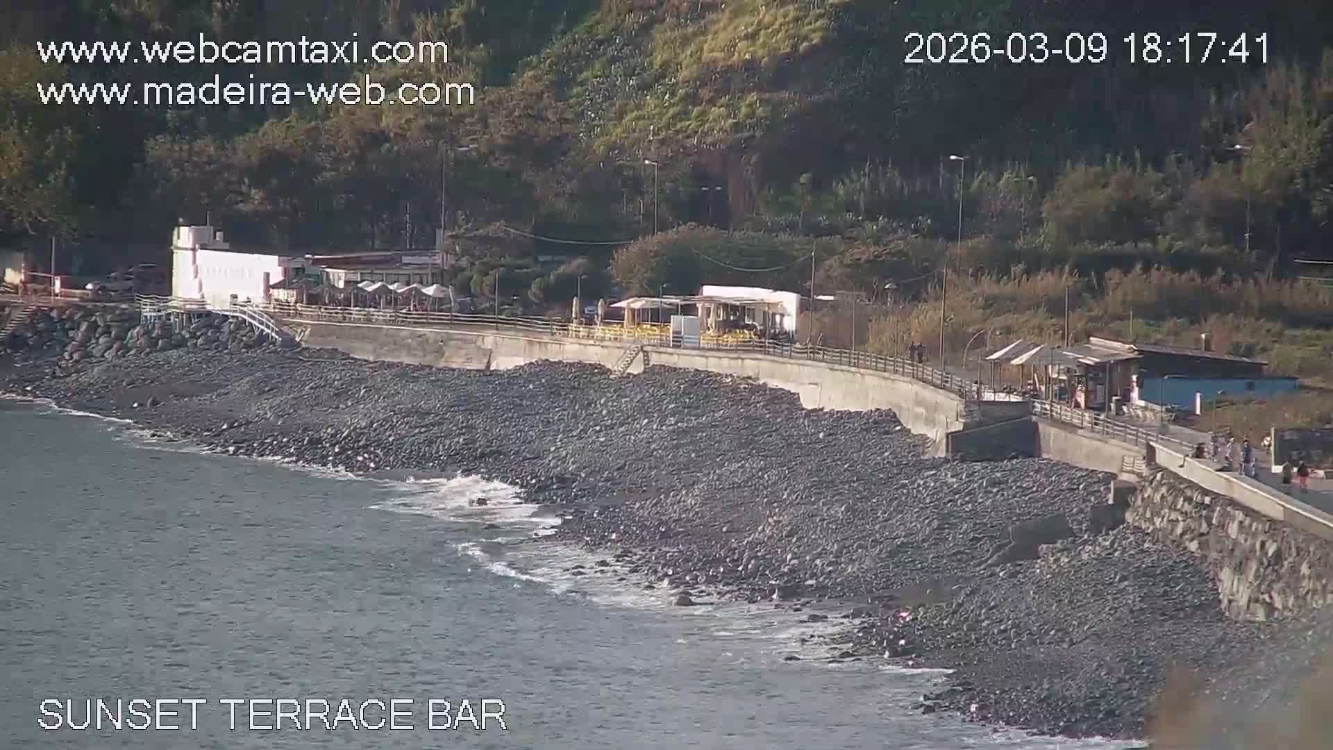Praia Formosa Coast & Camara de Lobos City Live Cam - Funchal, Madeira, Portugal
