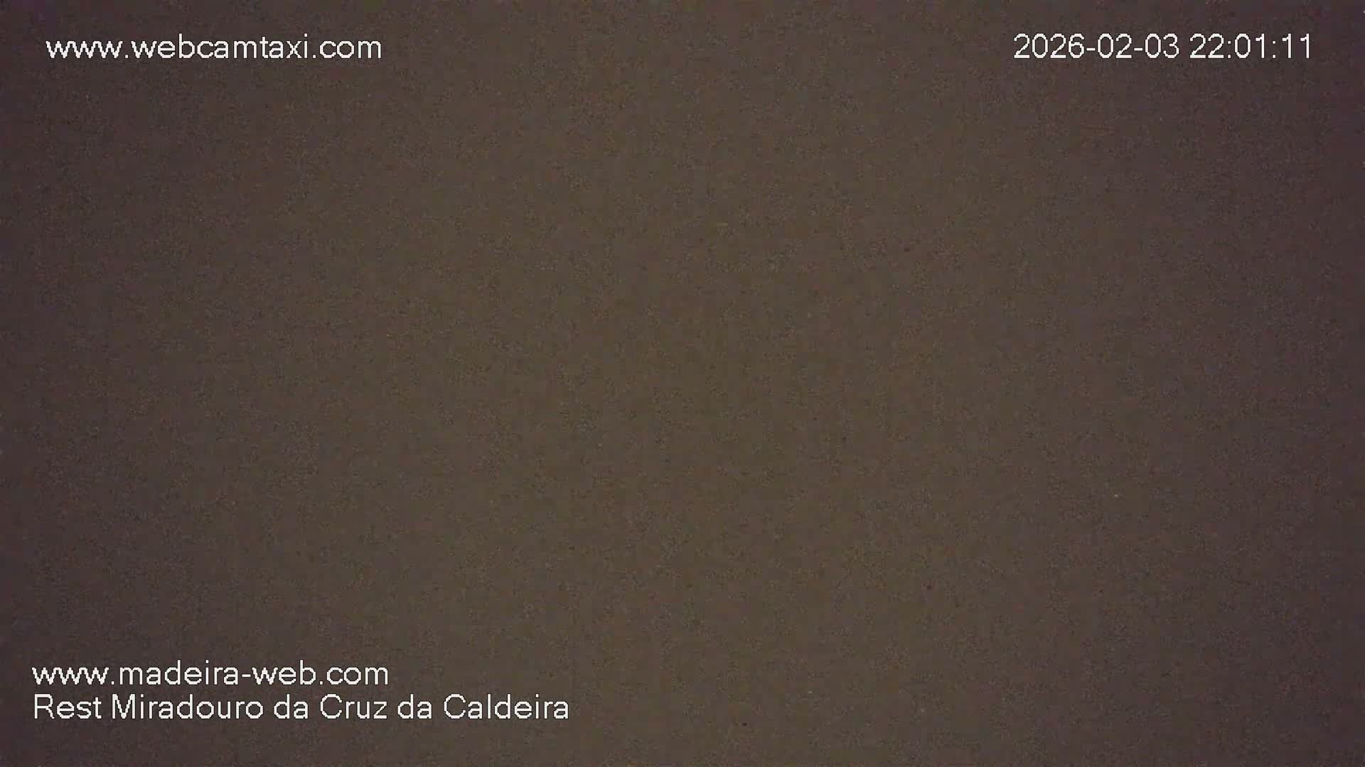 Cruz da Caldeira & West Fucnhal Skyline Live Cam - Camara de Lobos, Madeira, Portugal
