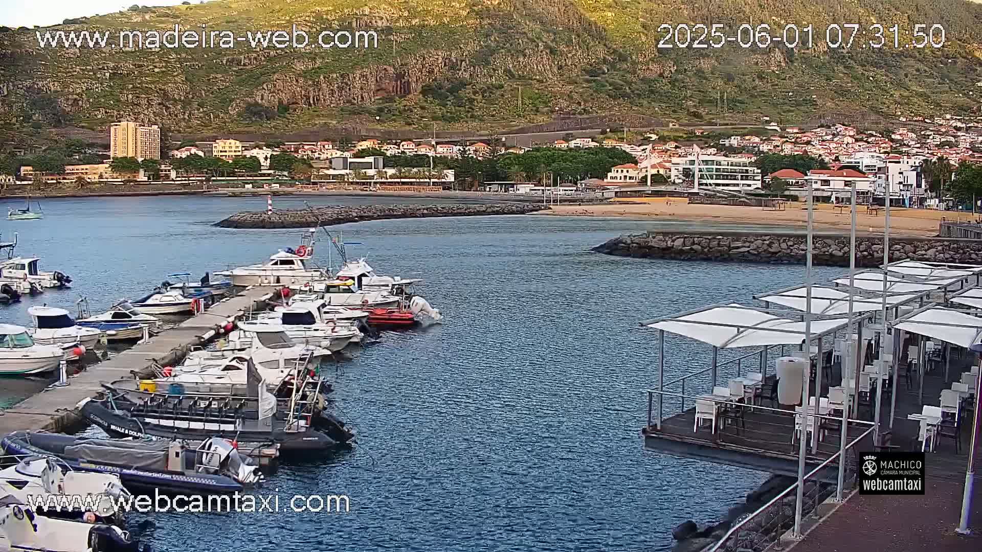 Port of Machico Live Cam - Machico, Madeira, Portugal