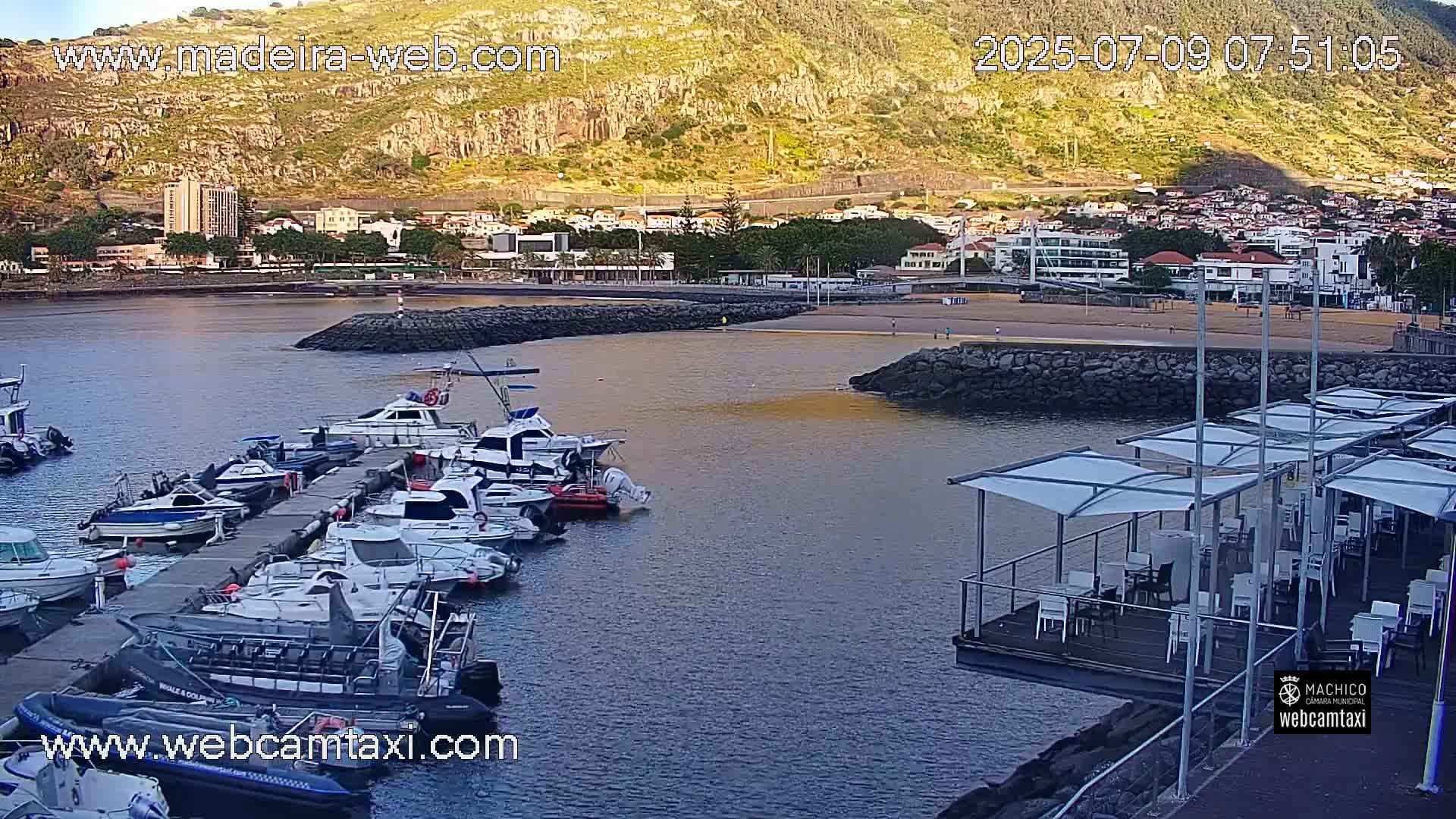 Port of Machico Live Cam - Machico, Madeira, Portugal