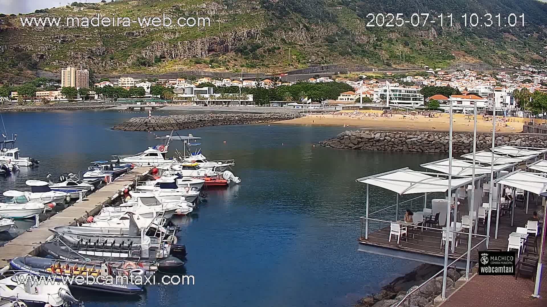 Port of Machico Live Cam - Machico, Madeira, Portugal