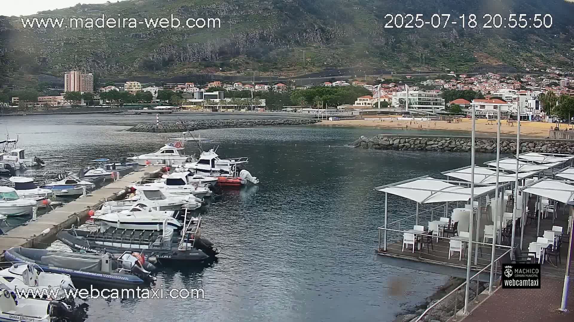 Port of Machico Live Cam - Machico, Madeira, Portugal