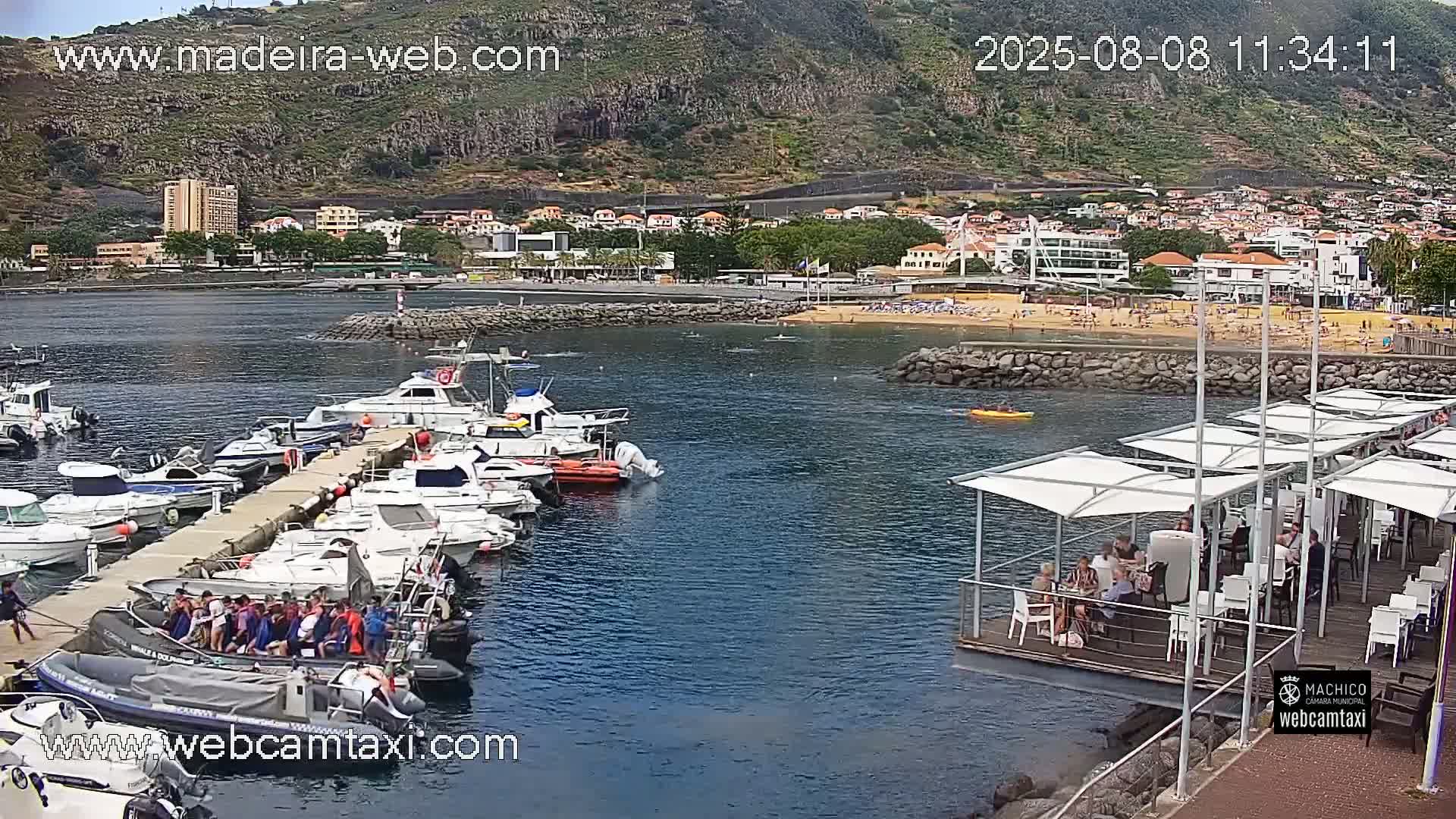 Port of Machico Live Cam - Machico, Madeira, Portugal