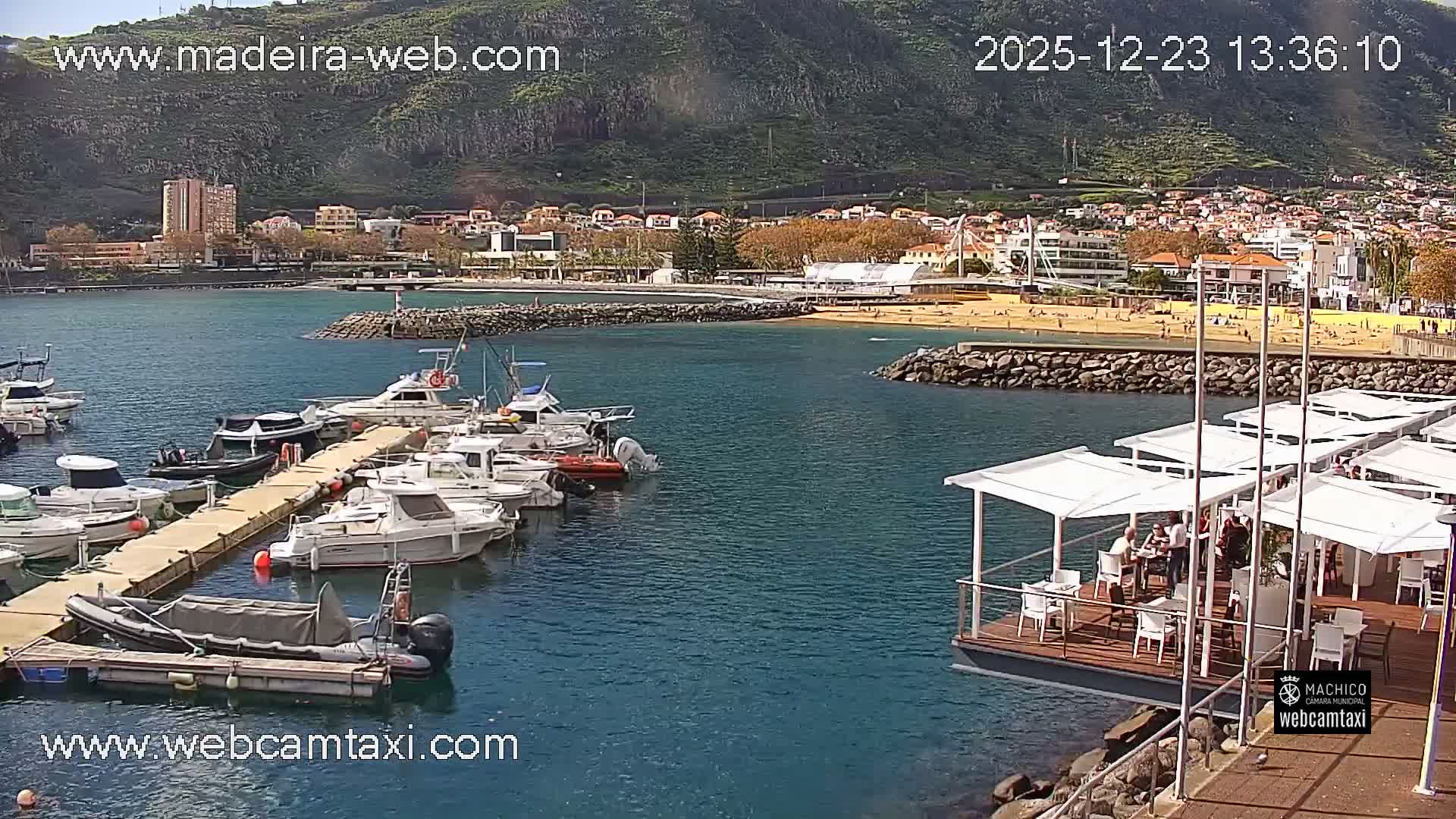 Port of Machico Live Cam - Machico, Madeira, Portugal