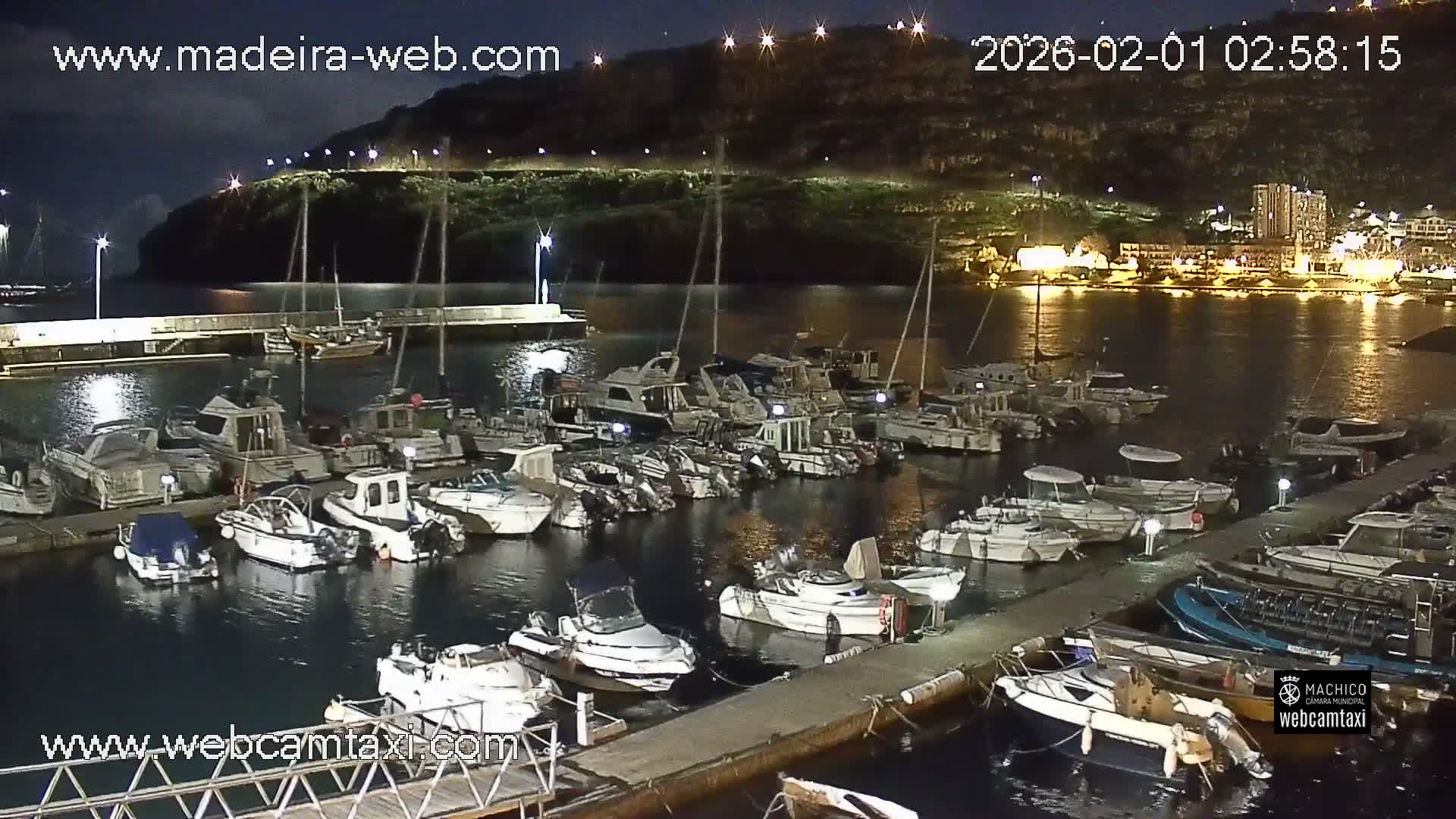 Port of Machico Live Cam - Machico, Madeira, Portugal