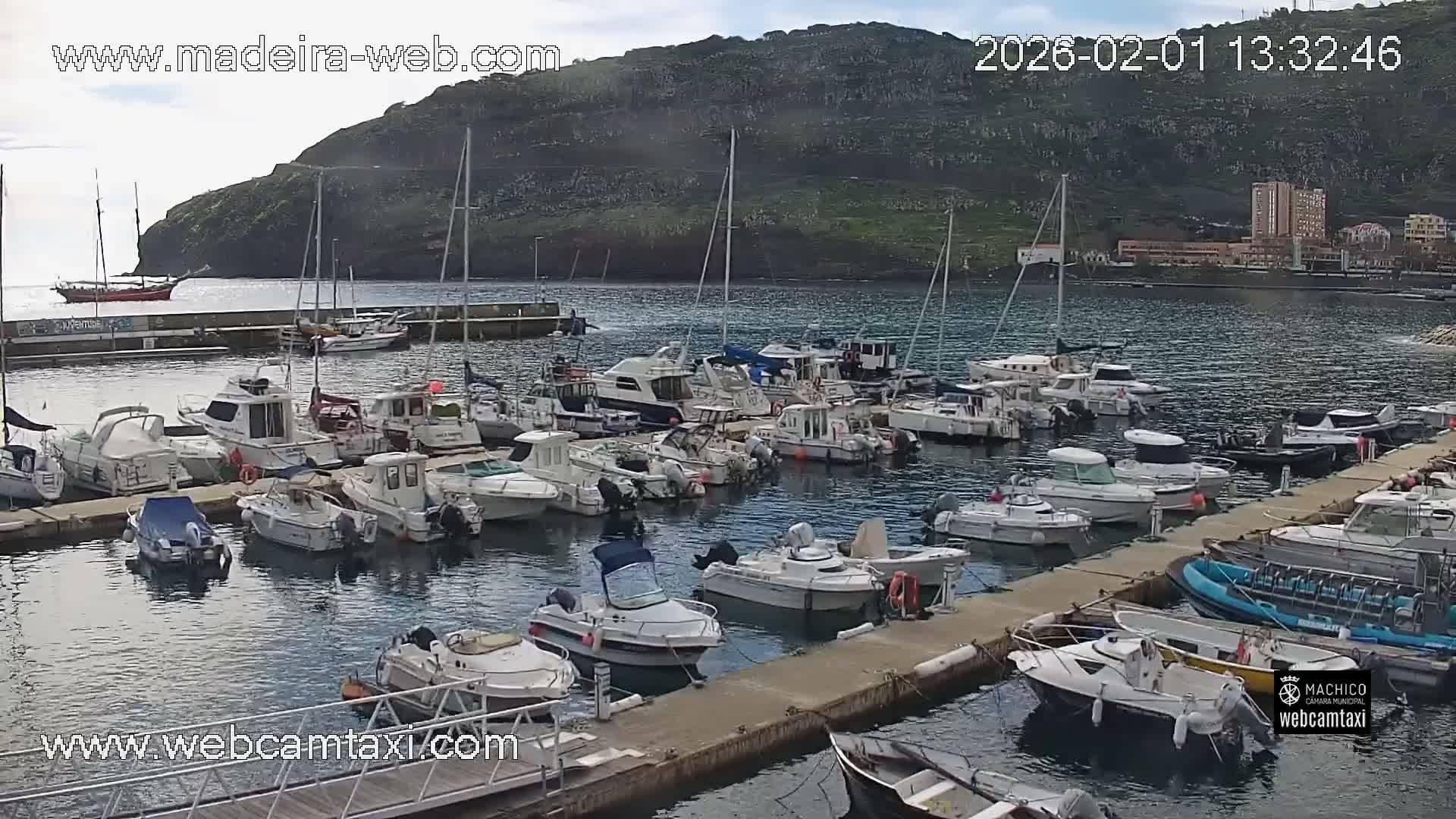 Port of Machico Live Cam - Machico, Madeira, Portugal