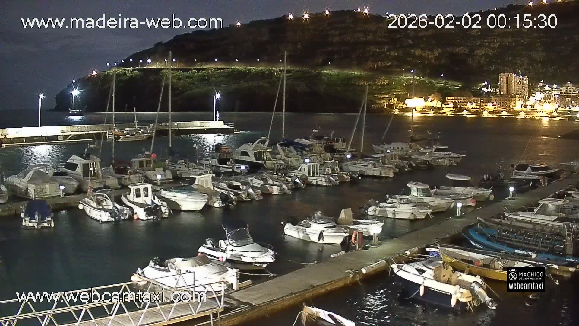 Port of Machico Live Cam - Machico, Madeira, Portugal