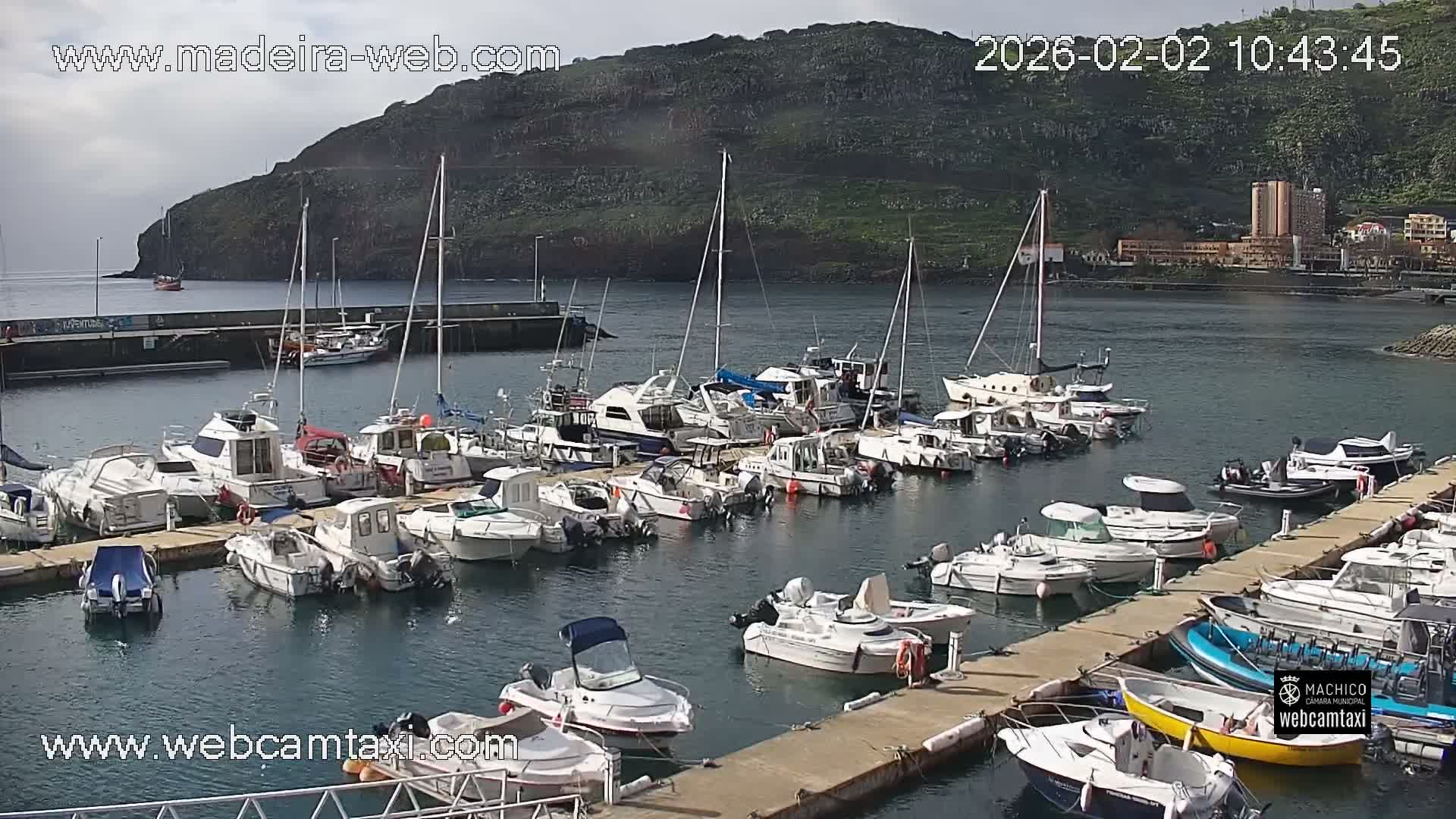 Port of Machico Live Cam - Machico, Madeira, Portugal