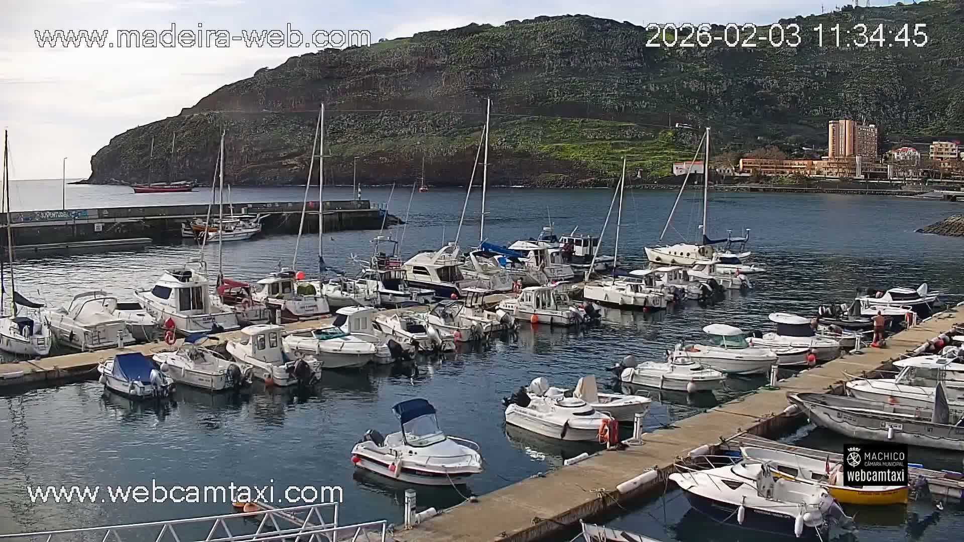 Port of Machico Live Cam - Machico, Madeira, Portugal