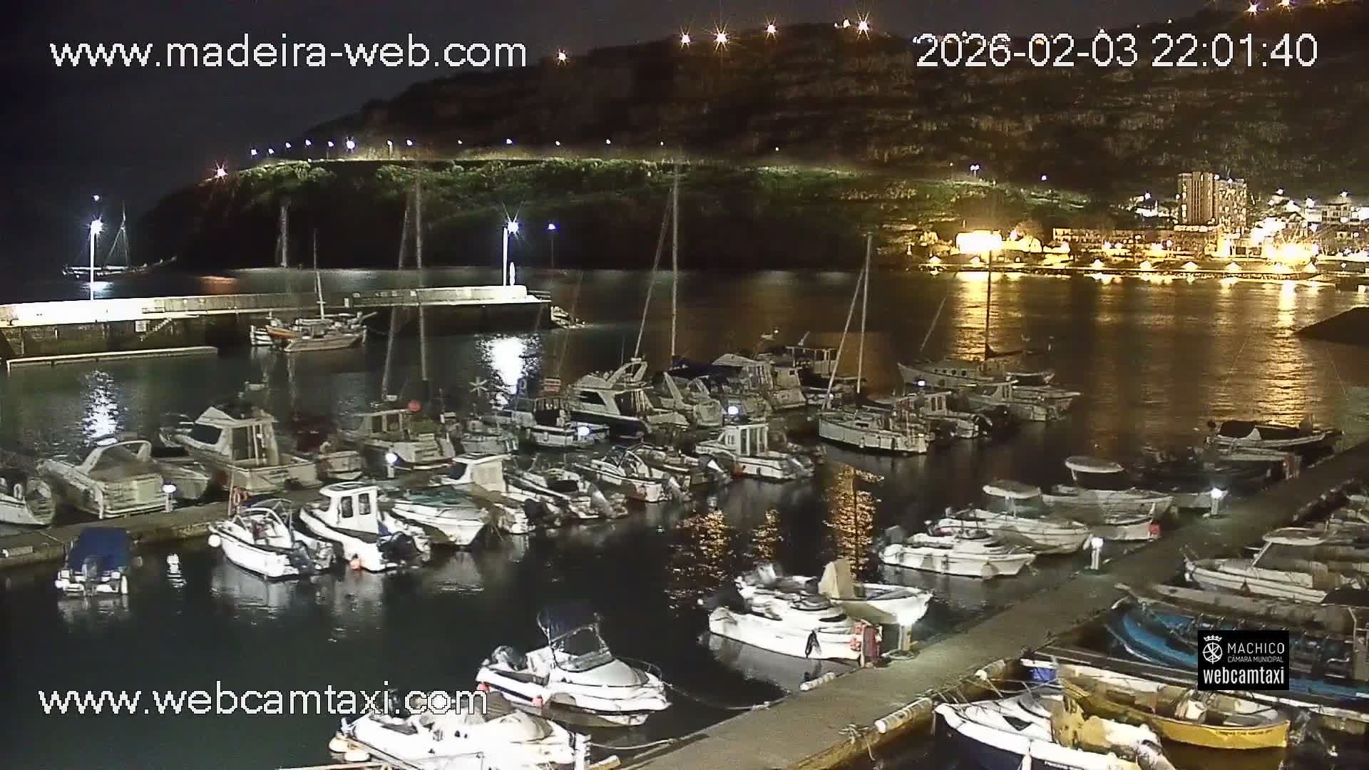 Port of Machico Live Cam - Machico, Madeira, Portugal
