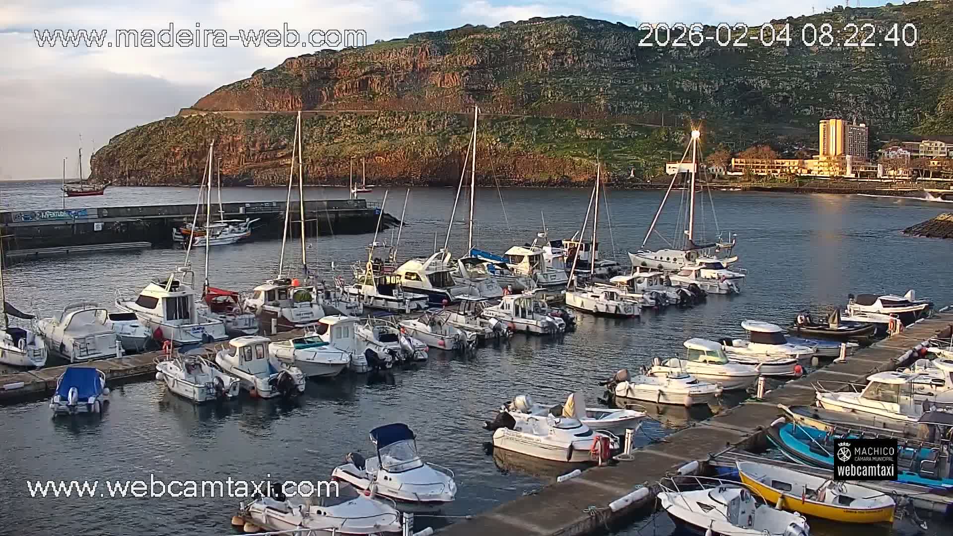 Port of Machico Live Cam - Machico, Madeira, Portugal