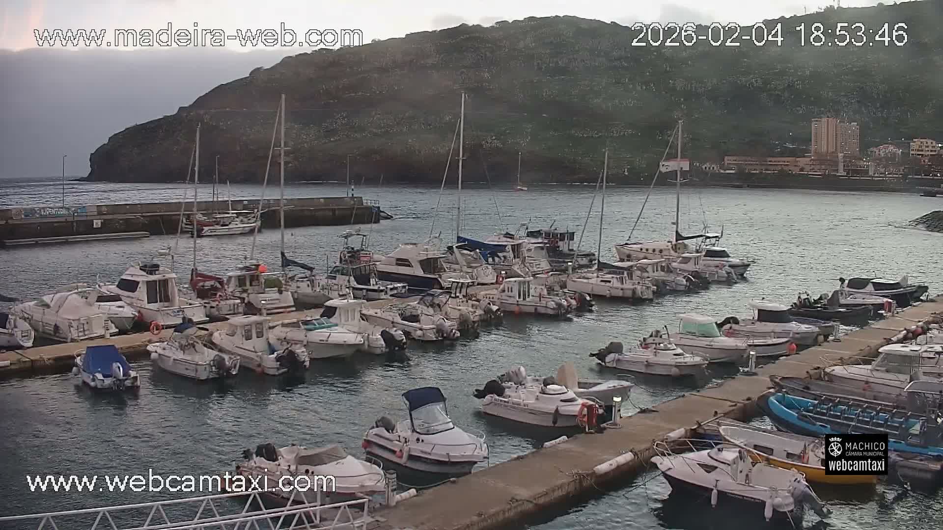 Port of Machico Live Cam - Machico, Madeira, Portugal