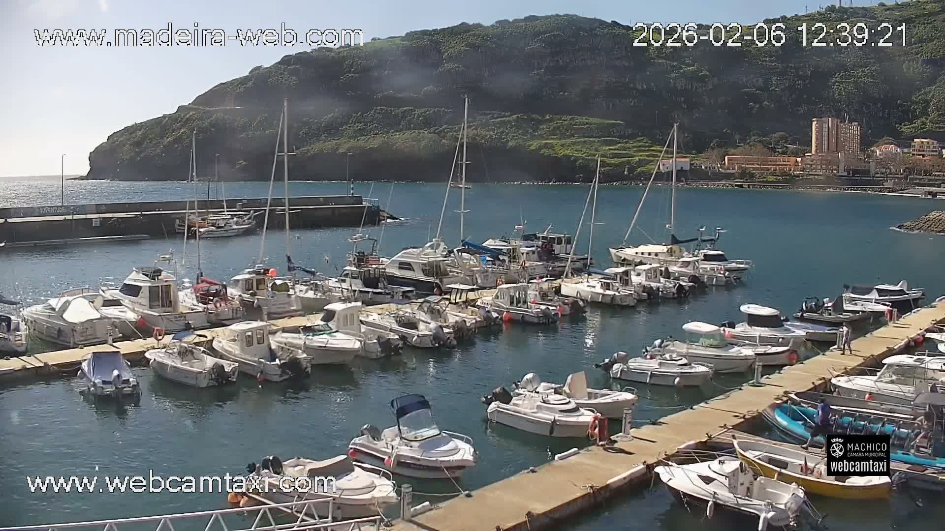 Port of Machico Live Cam - Machico, Madeira, Portugal