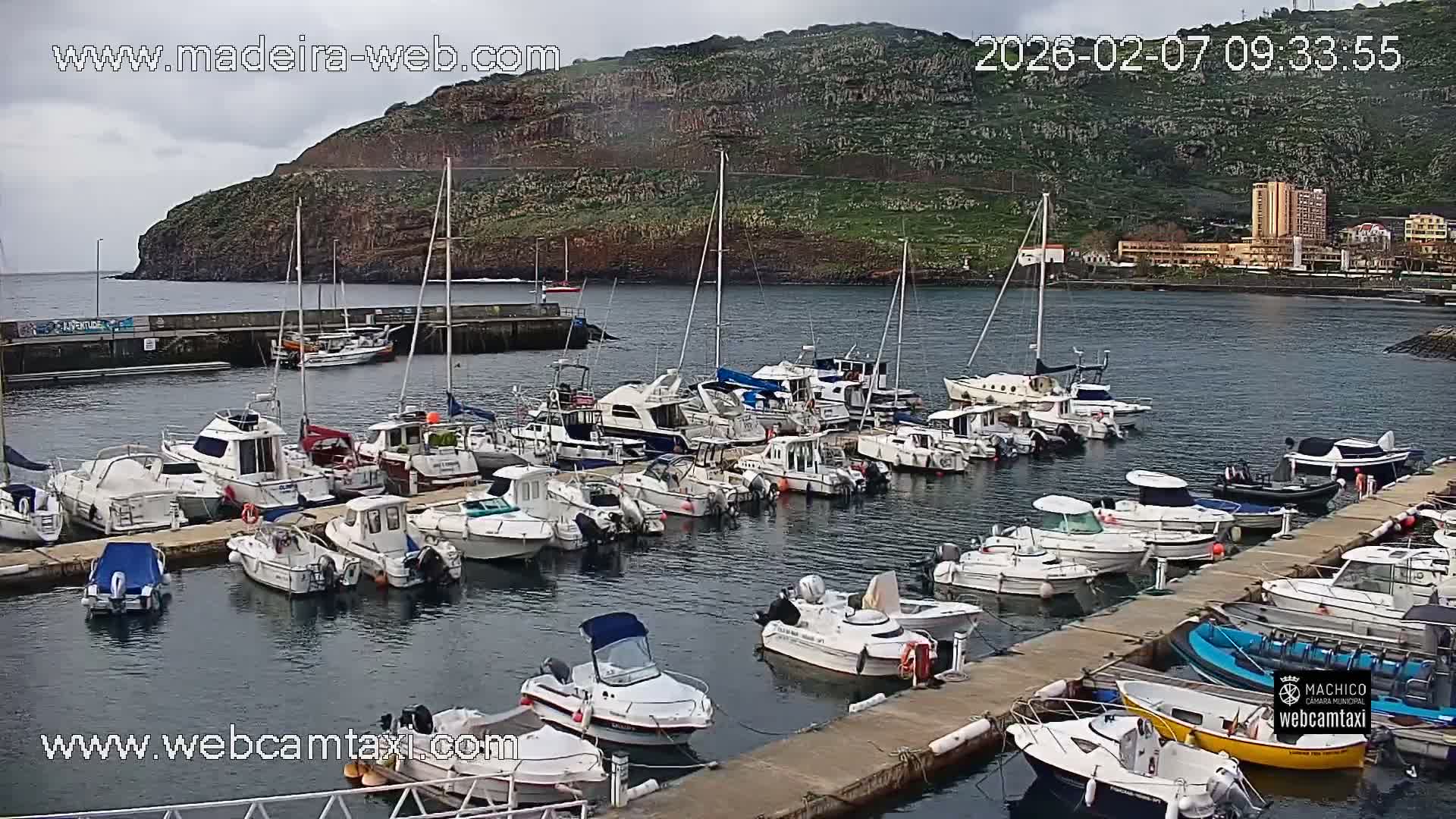 Port of Machico Live Cam - Machico, Madeira, Portugal