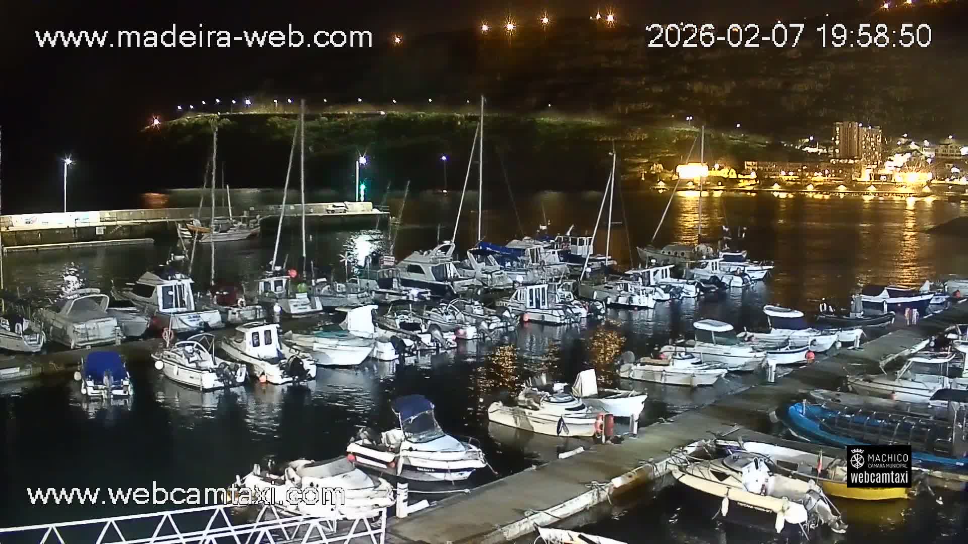 Port of Machico Live Cam - Machico, Madeira, Portugal