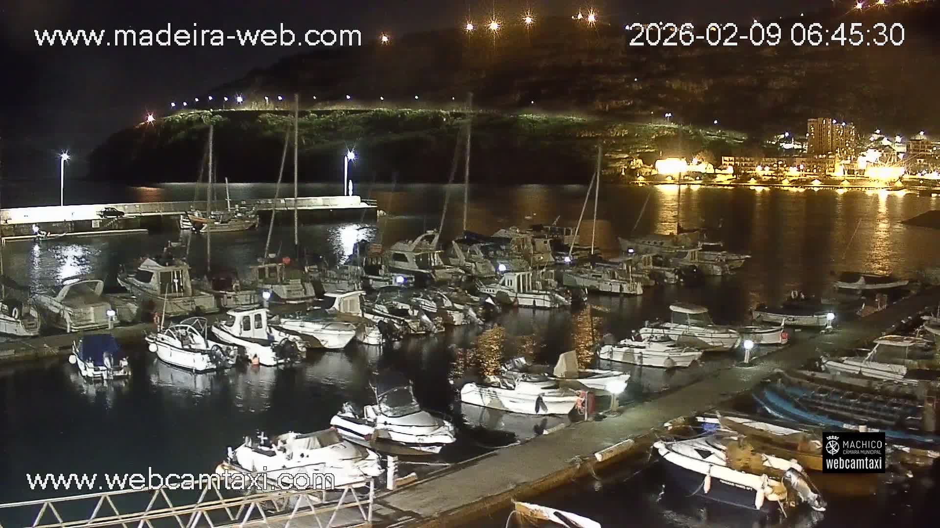 Port of Machico Live Cam - Machico, Madeira, Portugal
