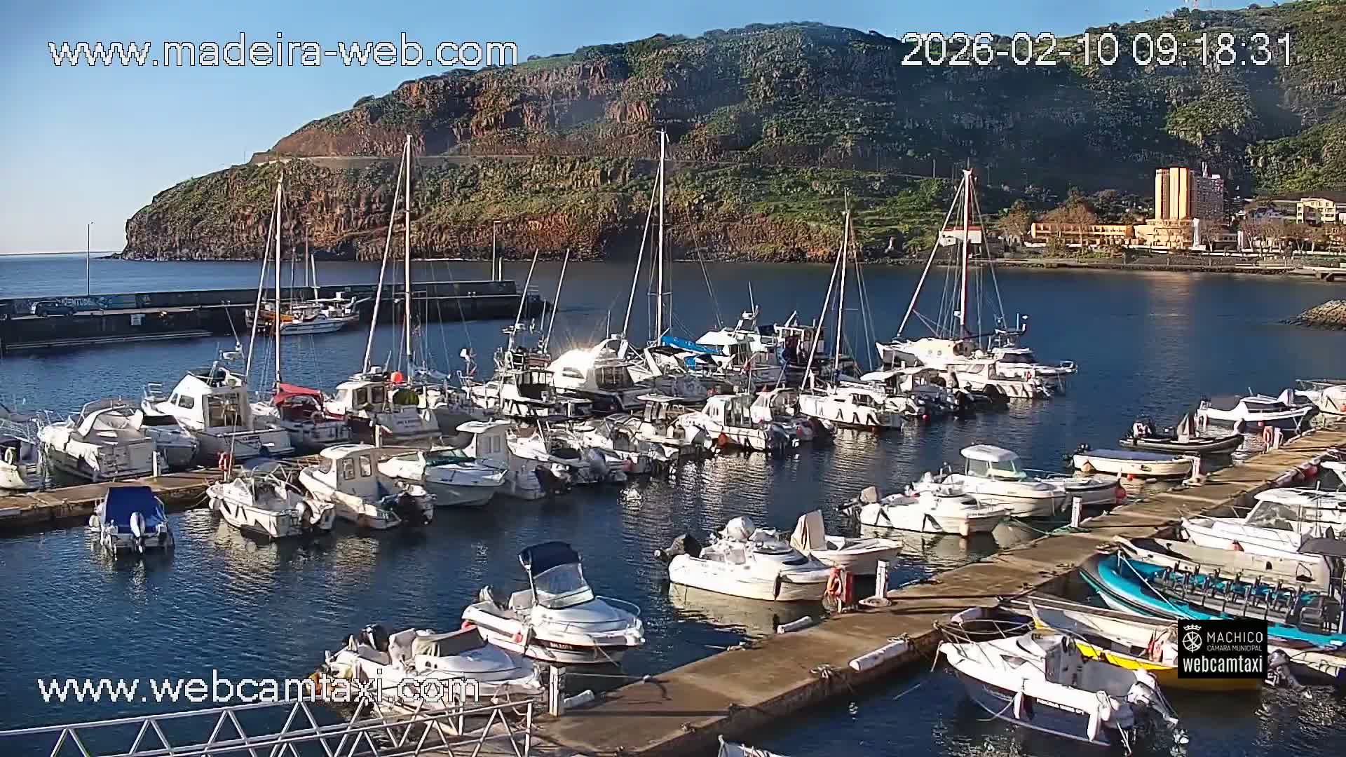 Port of Machico Live Cam - Machico, Madeira, Portugal