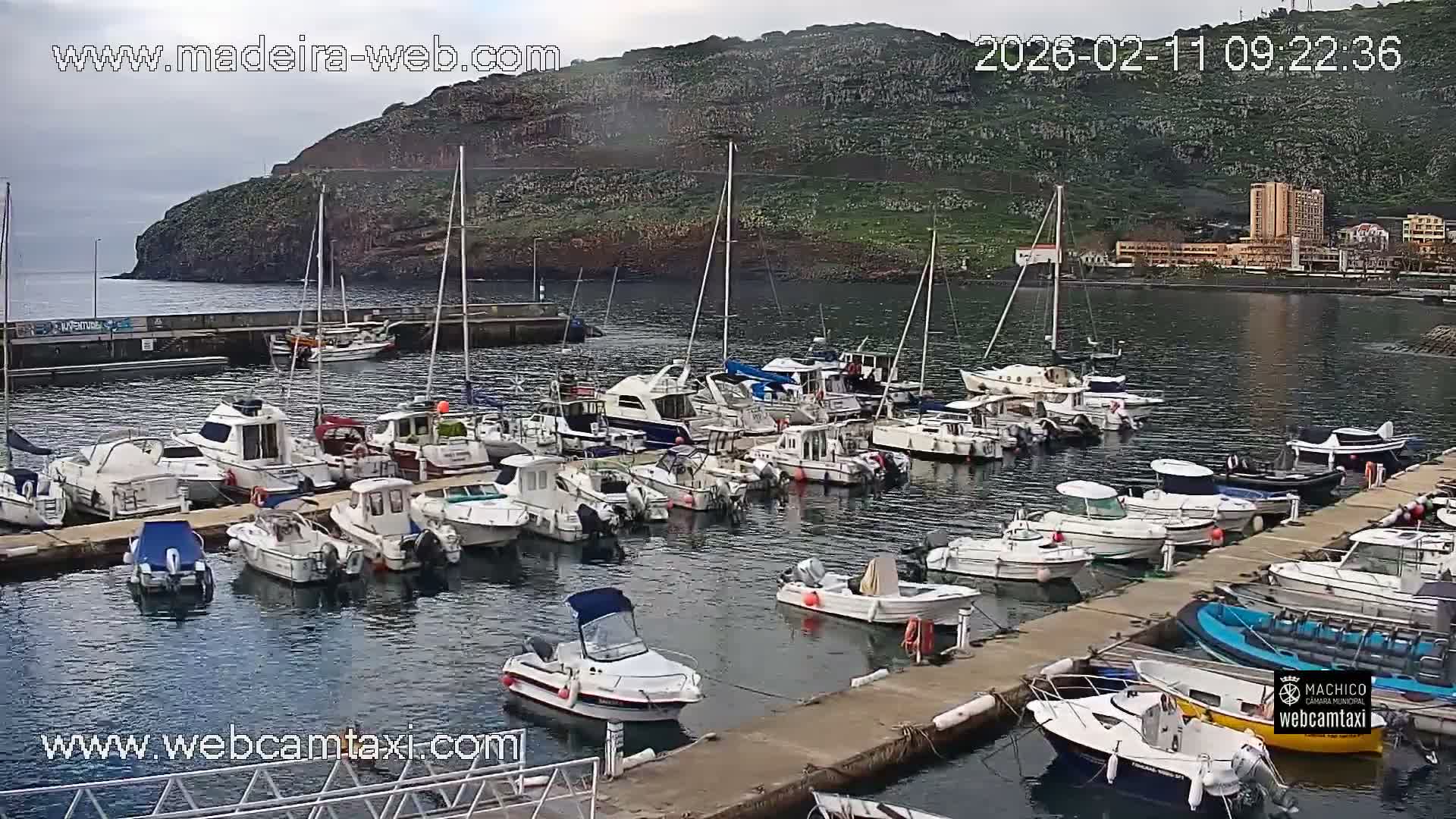 Port of Machico Live Cam - Machico, Madeira, Portugal