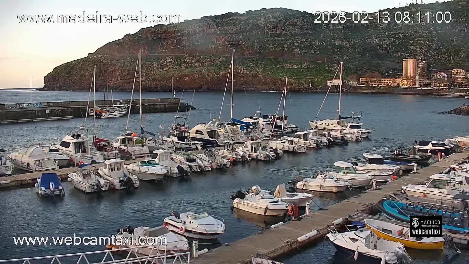 Port of Machico Live Cam - Machico, Madeira, Portugal