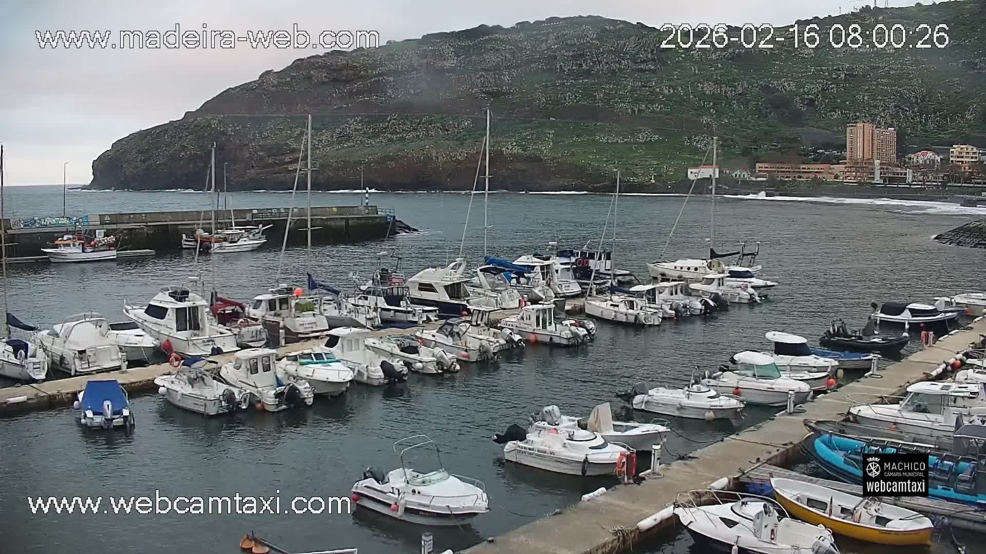 Port of Machico Live Cam - Machico, Madeira, Portugal