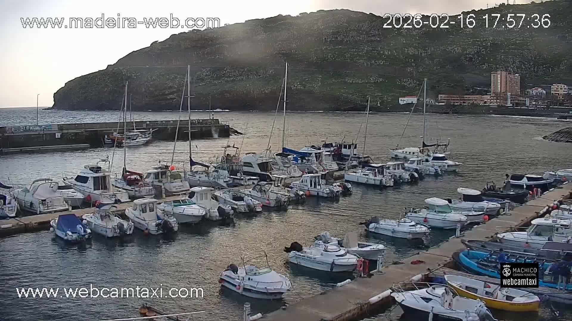 Port of Machico Live Cam - Machico, Madeira, Portugal