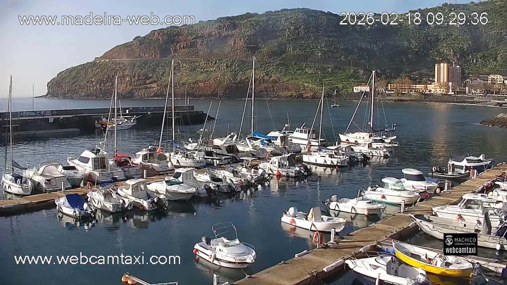 Port of Machico Live Cam - Machico, Madeira, Portugal