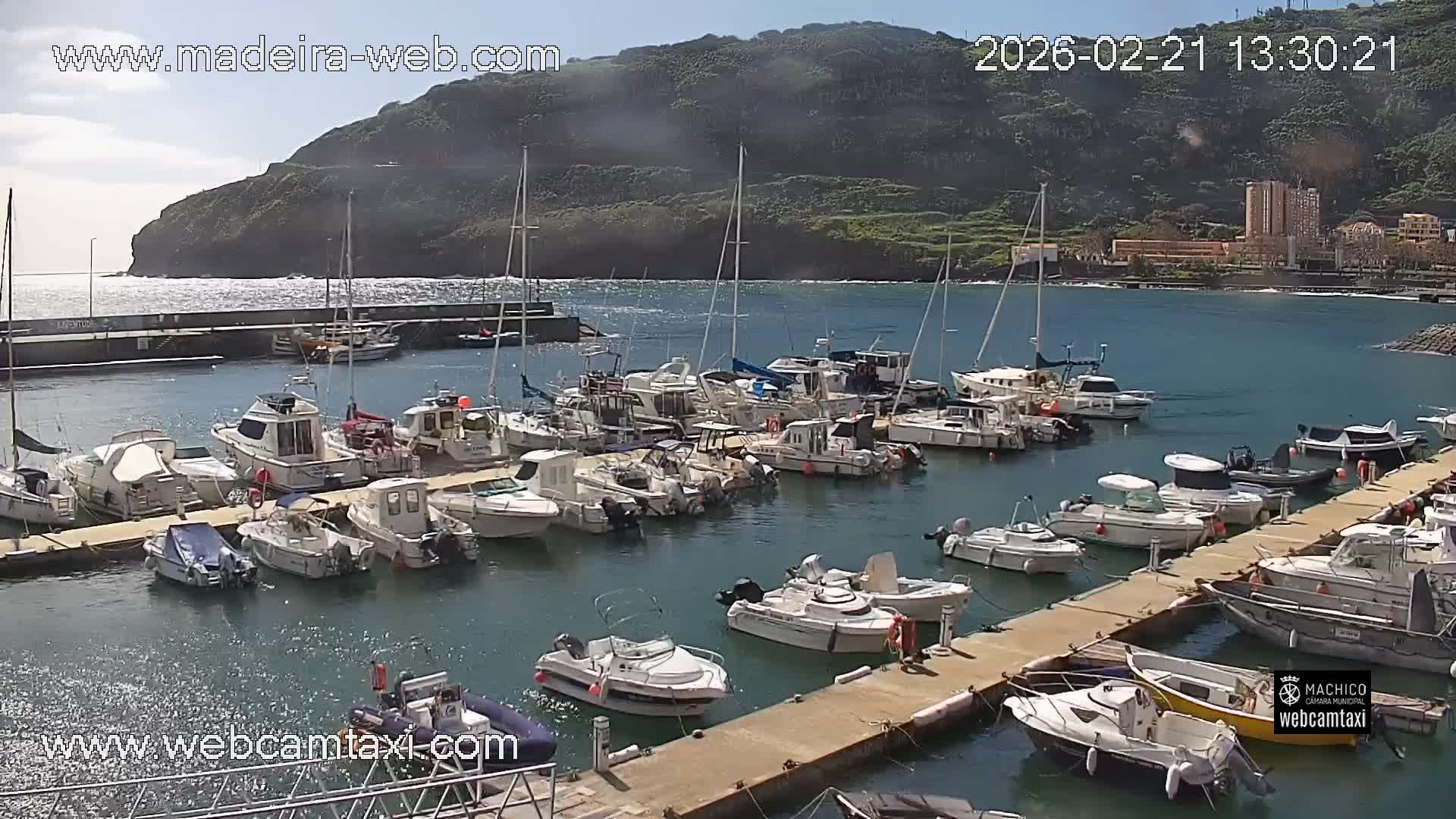 Port of Machico Live Cam - Machico, Madeira, Portugal