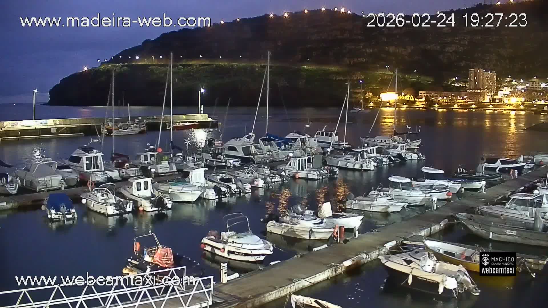 Port of Machico Live Cam - Machico, Madeira, Portugal