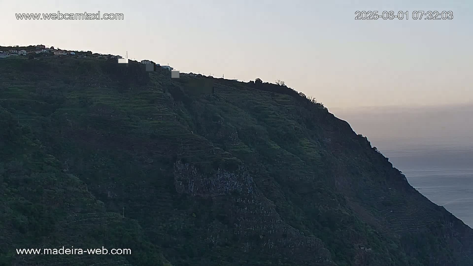 Madalena do Mar Village Live Skyline Cam - Ponta do Sol, Madeira, Portugal