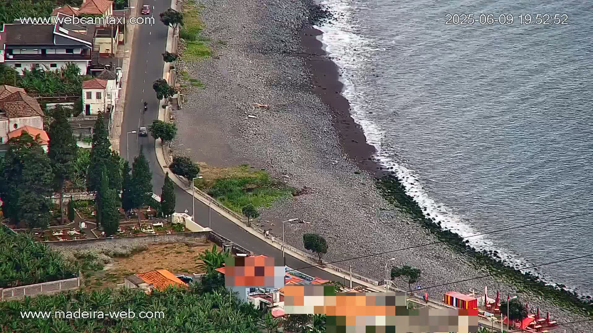 Madalena do Mar Village Live Skyline Cam - Ponta do Sol, Madeira, Portugal