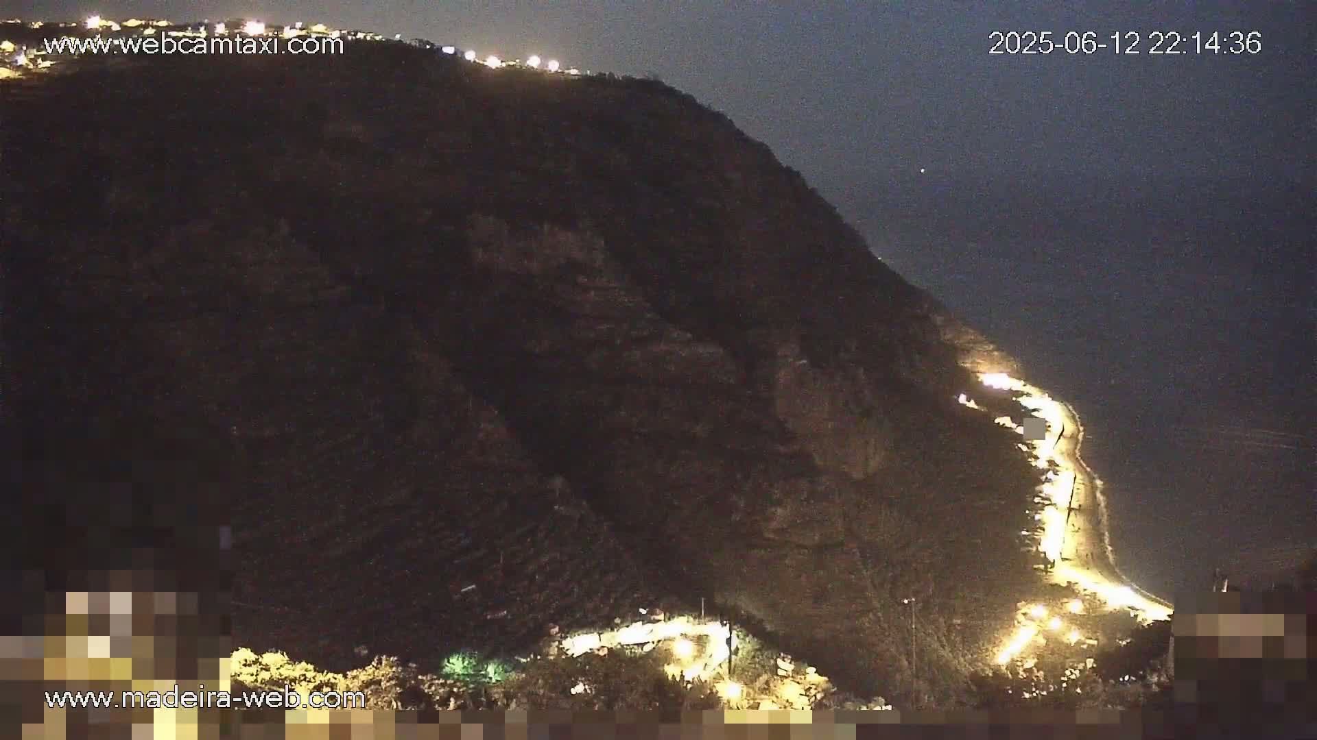 Madalena do Mar Village Live Skyline Cam - Ponta do Sol, Madeira, Portugal