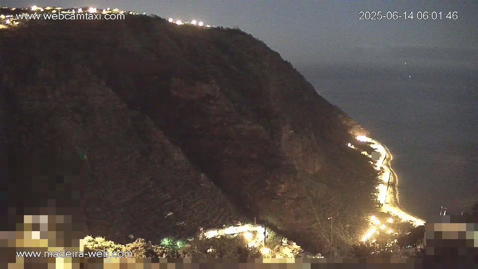 Madalena do Mar Village Live Skyline Cam - Ponta do Sol, Madeira, Portugal