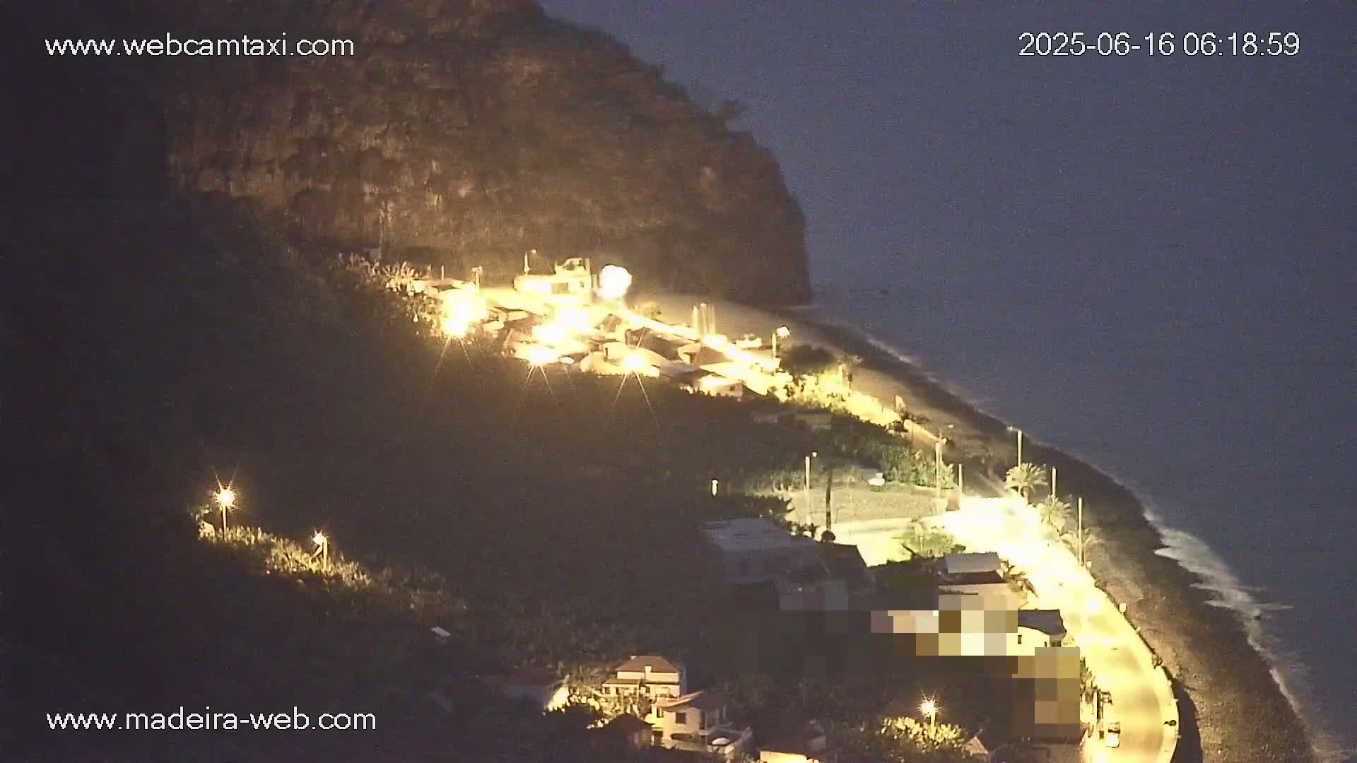 Madalena do Mar Village Live Skyline Cam - Ponta do Sol, Madeira, Portugal