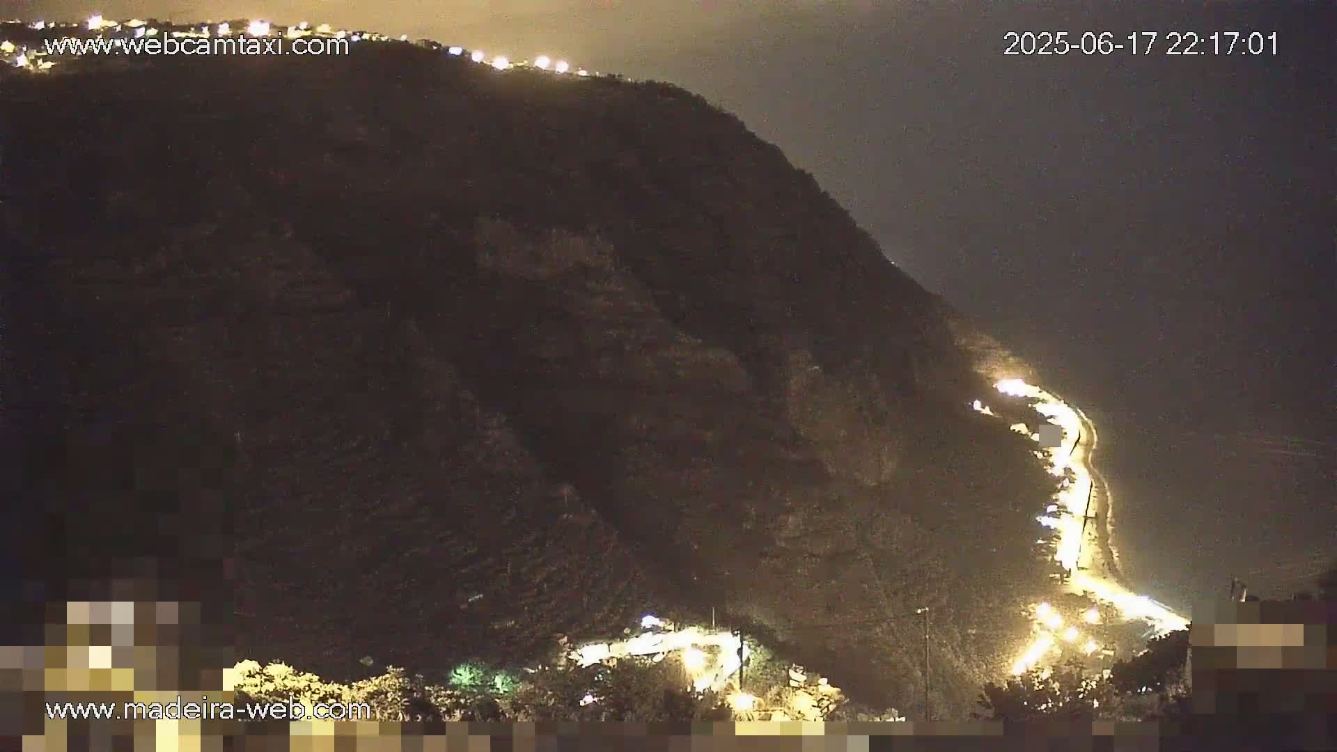 Madalena do Mar Village Live Skyline Cam - Ponta do Sol, Madeira, Portugal