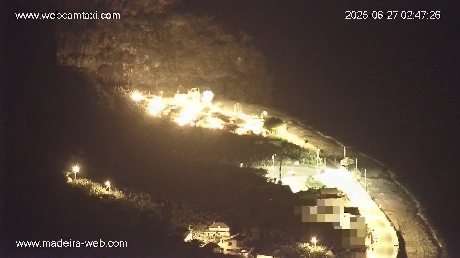 Madalena do Mar Village Live Skyline Cam - Ponta do Sol, Madeira, Portugal