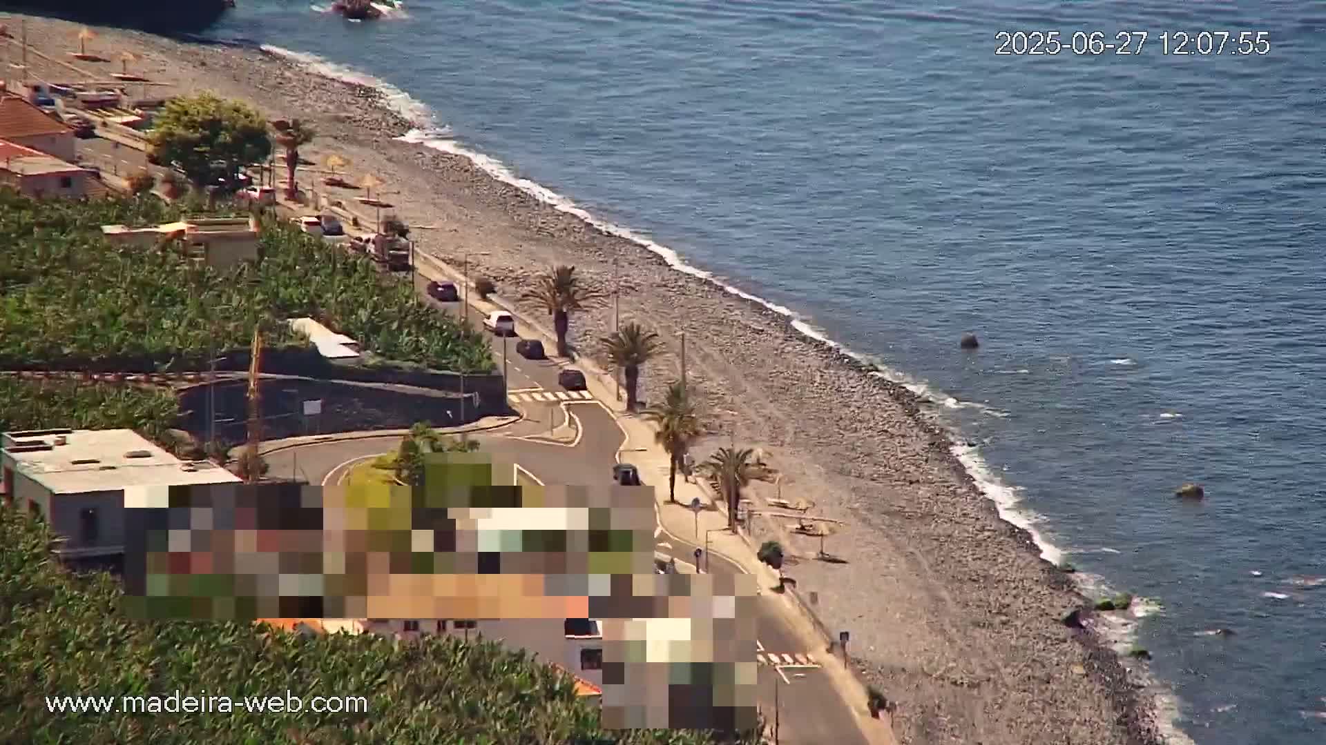 Madalena do Mar Village Live Skyline Cam - Ponta do Sol, Madeira, Portugal