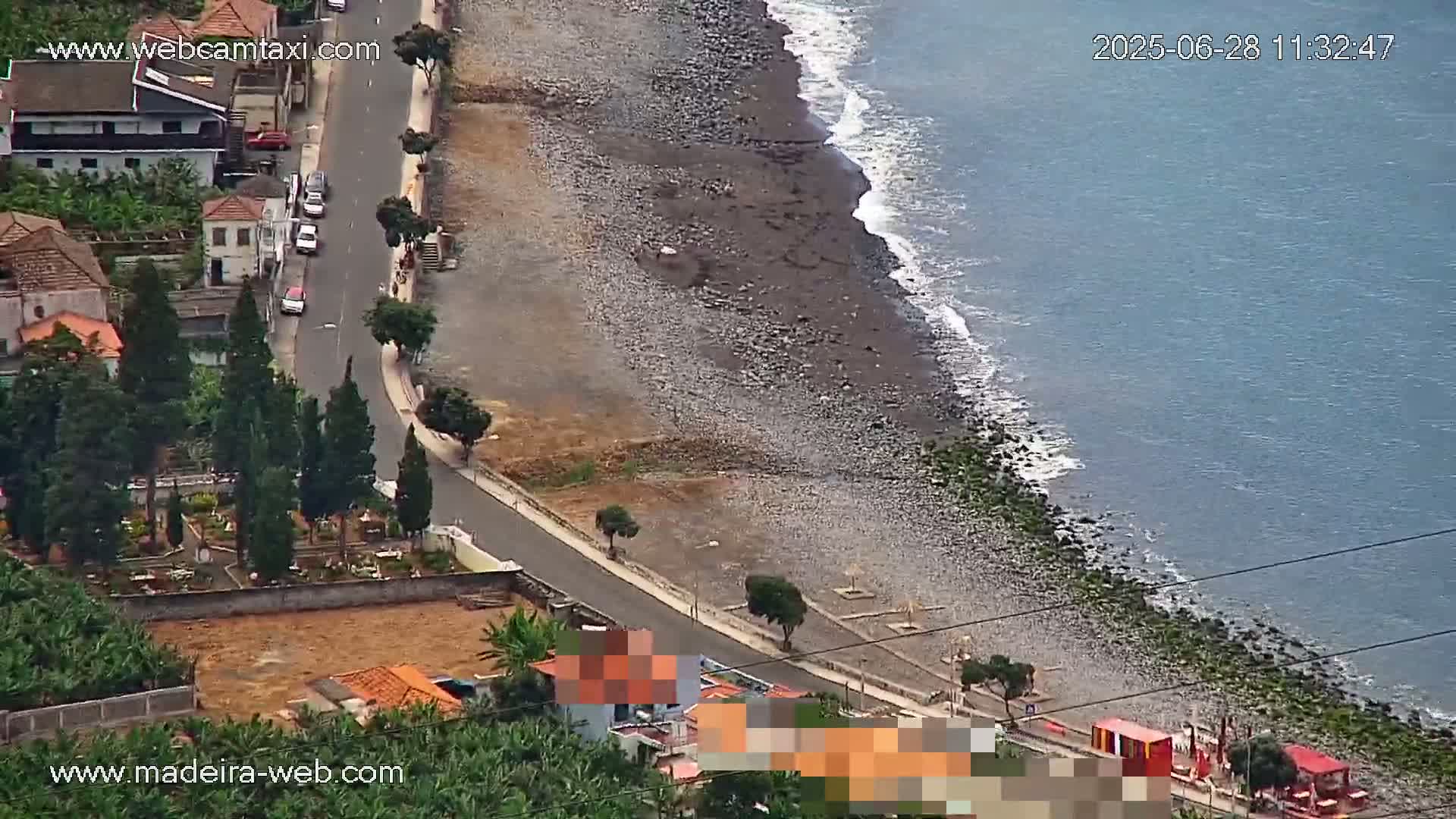 Madalena do Mar Village Live Skyline Cam - Ponta do Sol, Madeira, Portugal