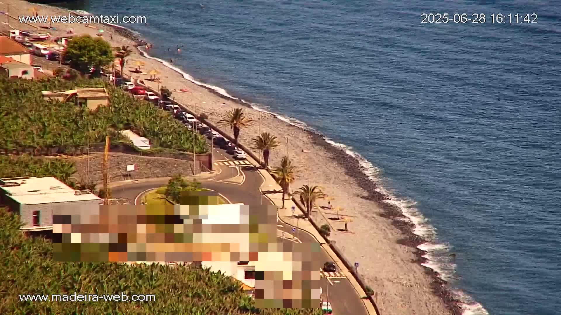 Madalena do Mar Village Live Skyline Cam - Ponta do Sol, Madeira, Portugal