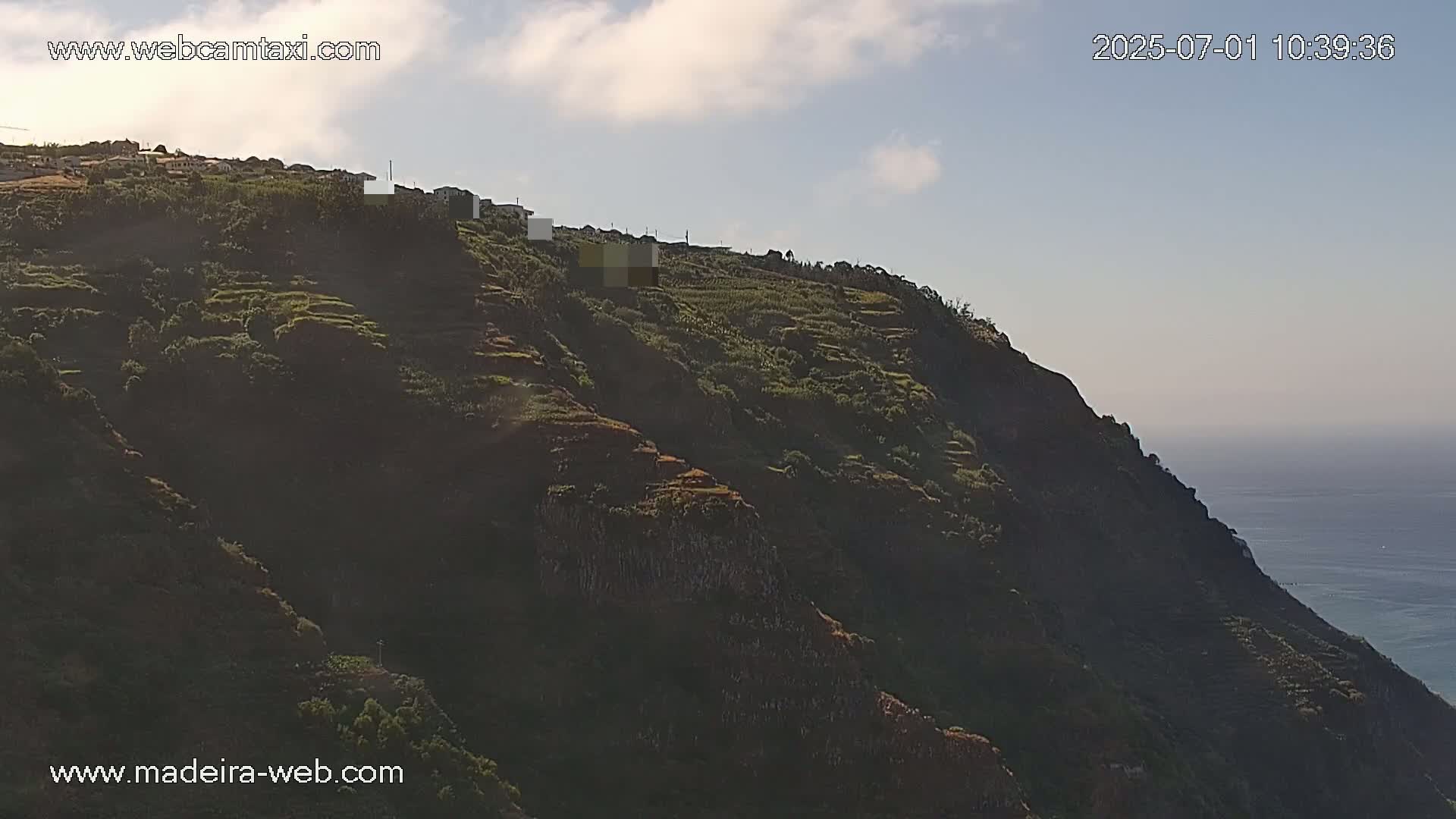 Madalena do Mar Village Live Skyline Cam - Ponta do Sol, Madeira, Portugal