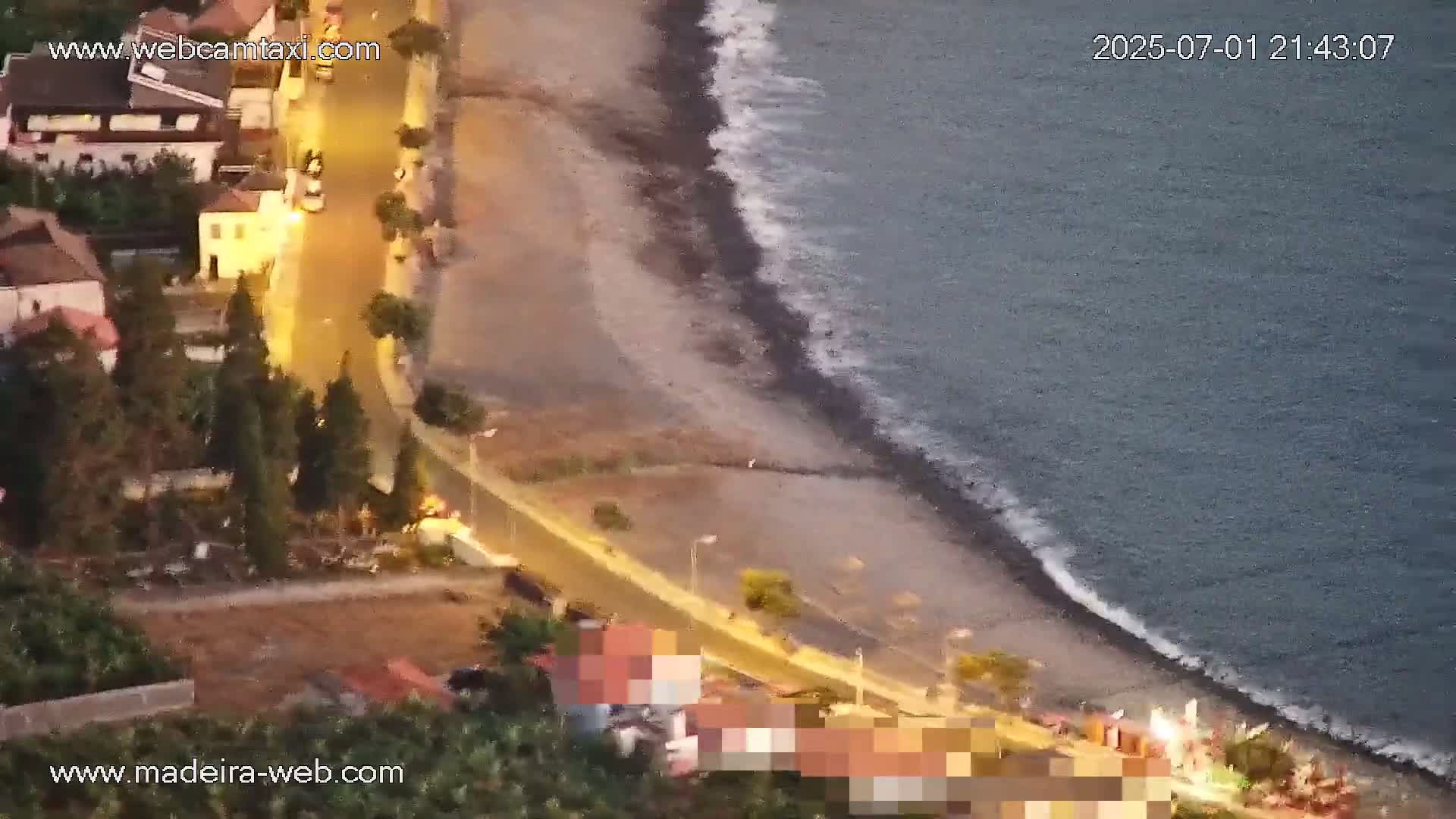 Madalena do Mar Village Live Skyline Cam - Ponta do Sol, Madeira, Portugal