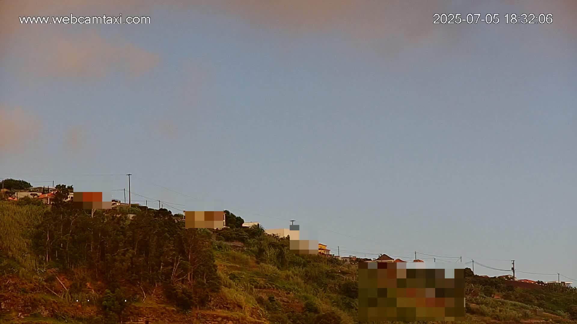 Madalena do Mar Village Live Skyline Cam - Ponta do Sol, Madeira, Portugal
