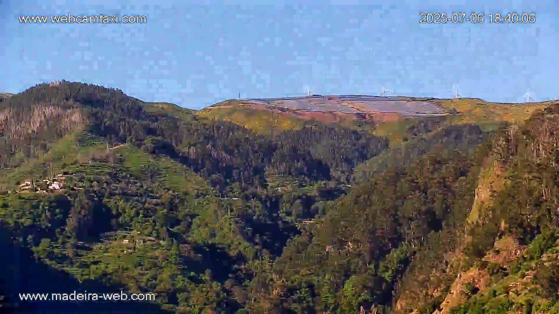 Madalena do Mar Village Live Skyline Cam - Ponta do Sol, Madeira, Portugal