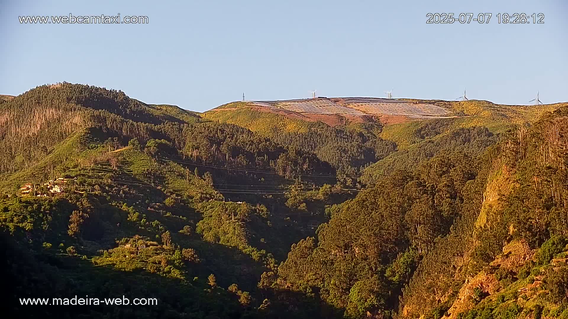 Madalena do Mar Village Live Skyline Cam - Ponta do Sol, Madeira, Portugal