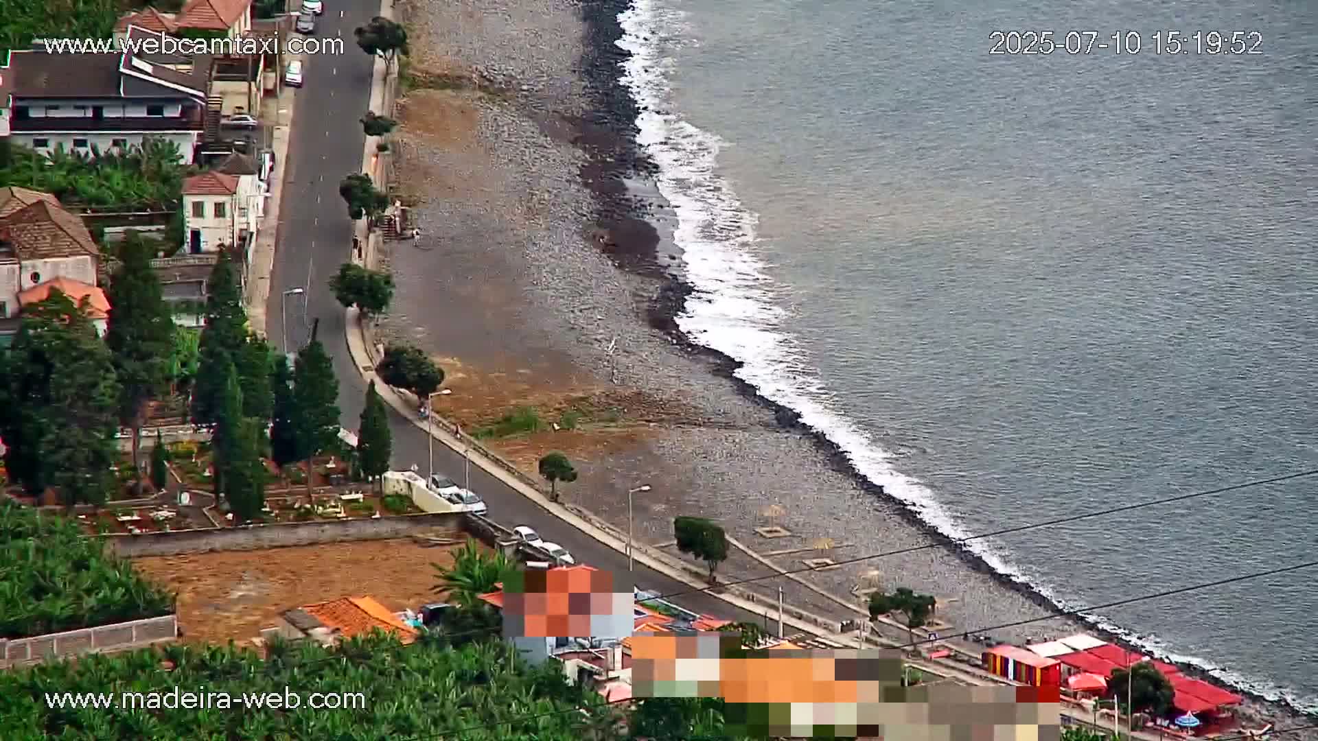 Madalena do Mar Village Live Skyline Cam - Ponta do Sol, Madeira, Portugal