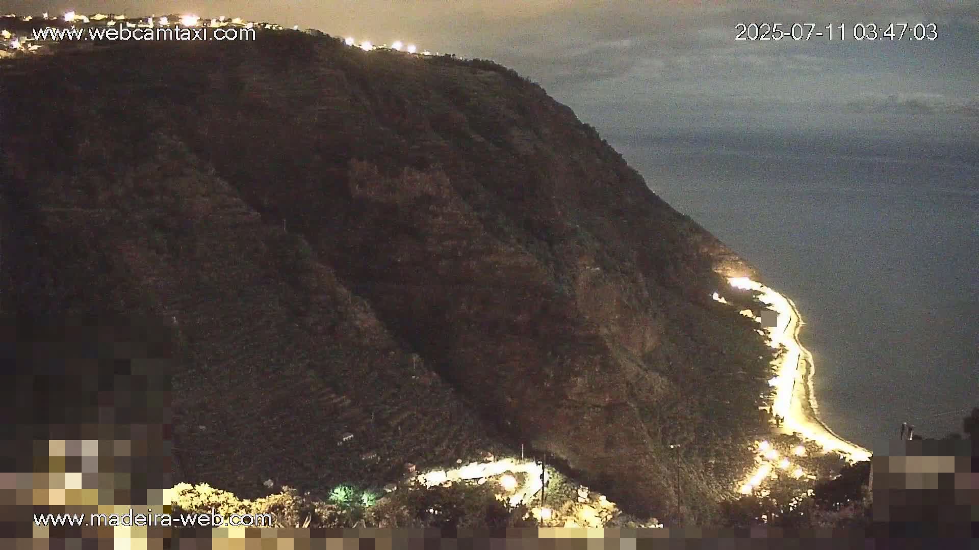 Madalena do Mar Village Live Skyline Cam - Ponta do Sol, Madeira, Portugal