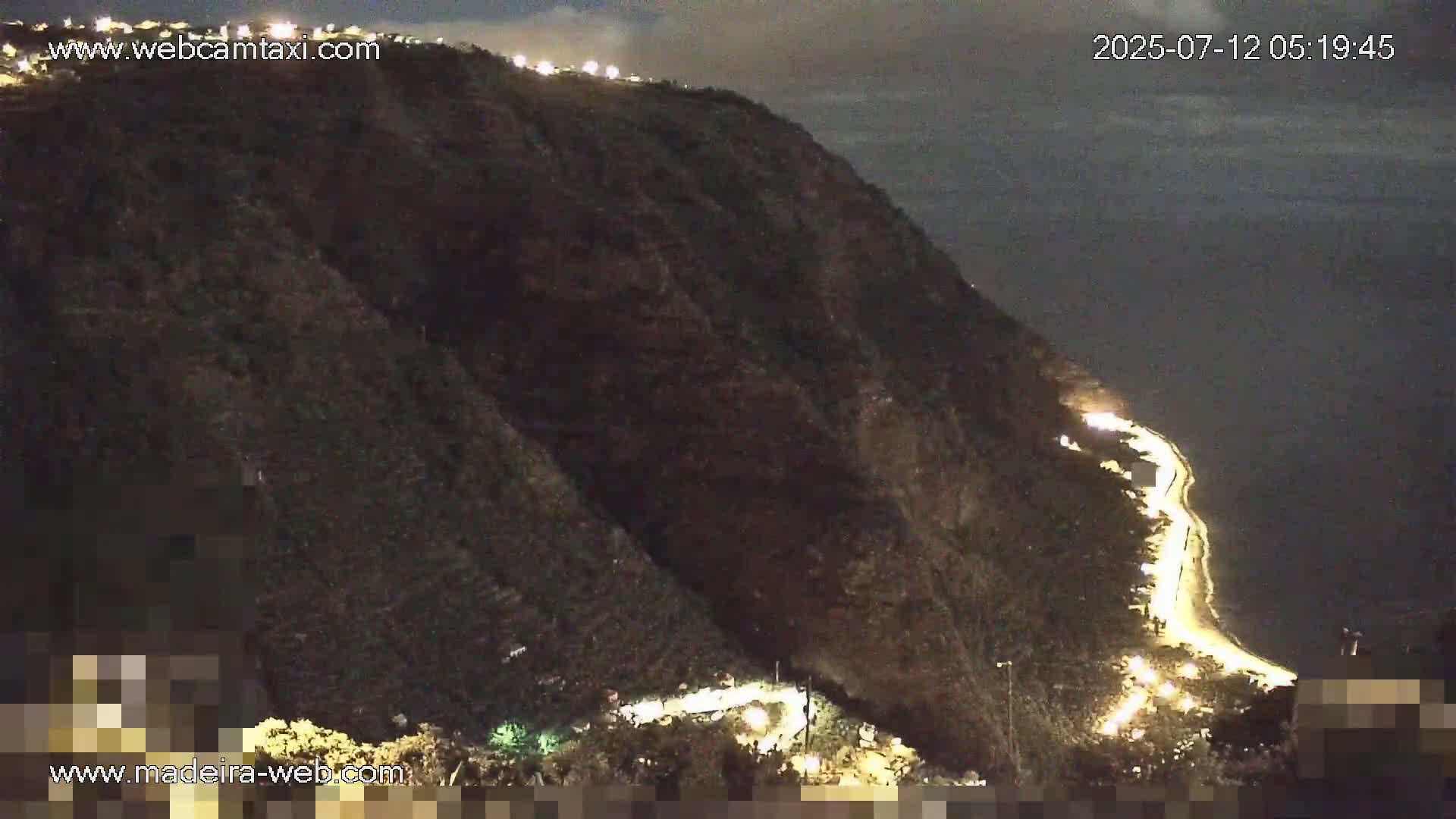Madalena do Mar Village Live Skyline Cam - Ponta do Sol, Madeira, Portugal