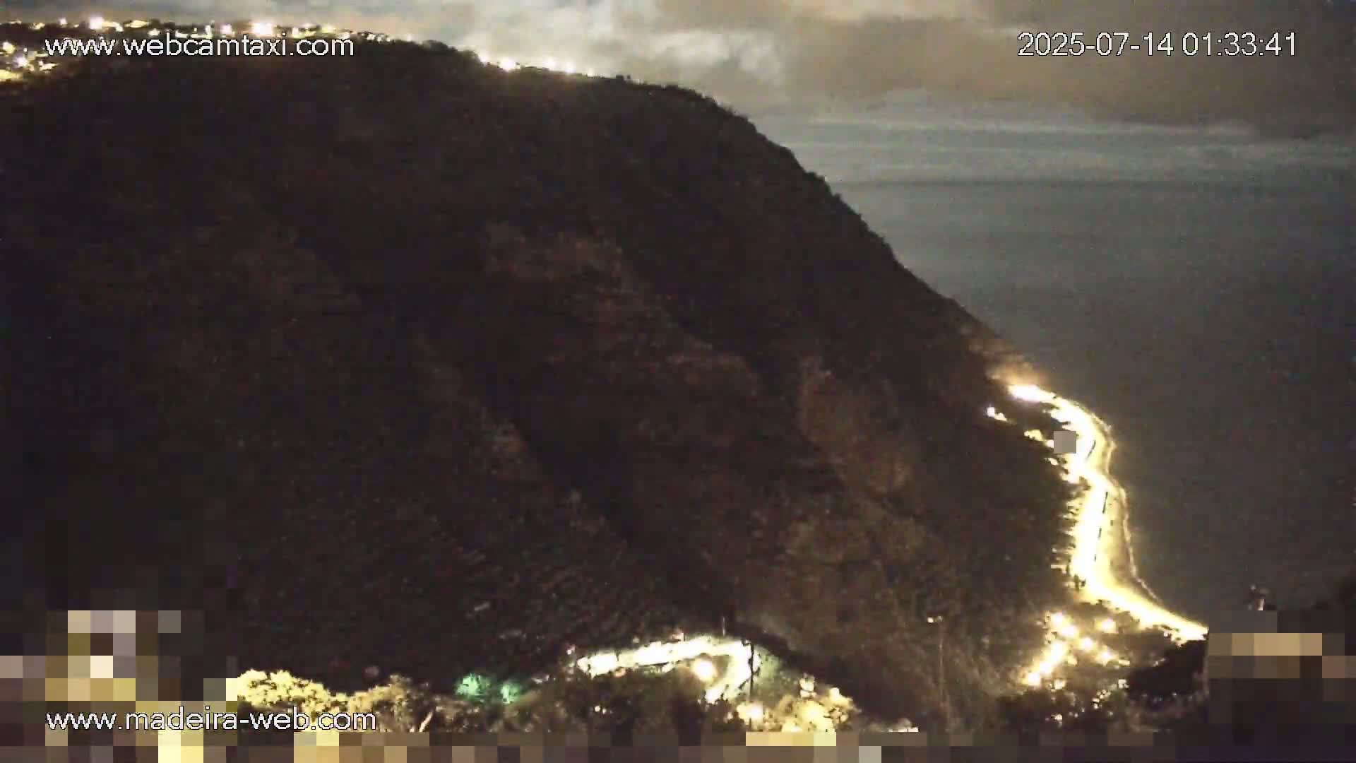 Madalena do Mar Village Live Skyline Cam - Ponta do Sol, Madeira, Portugal