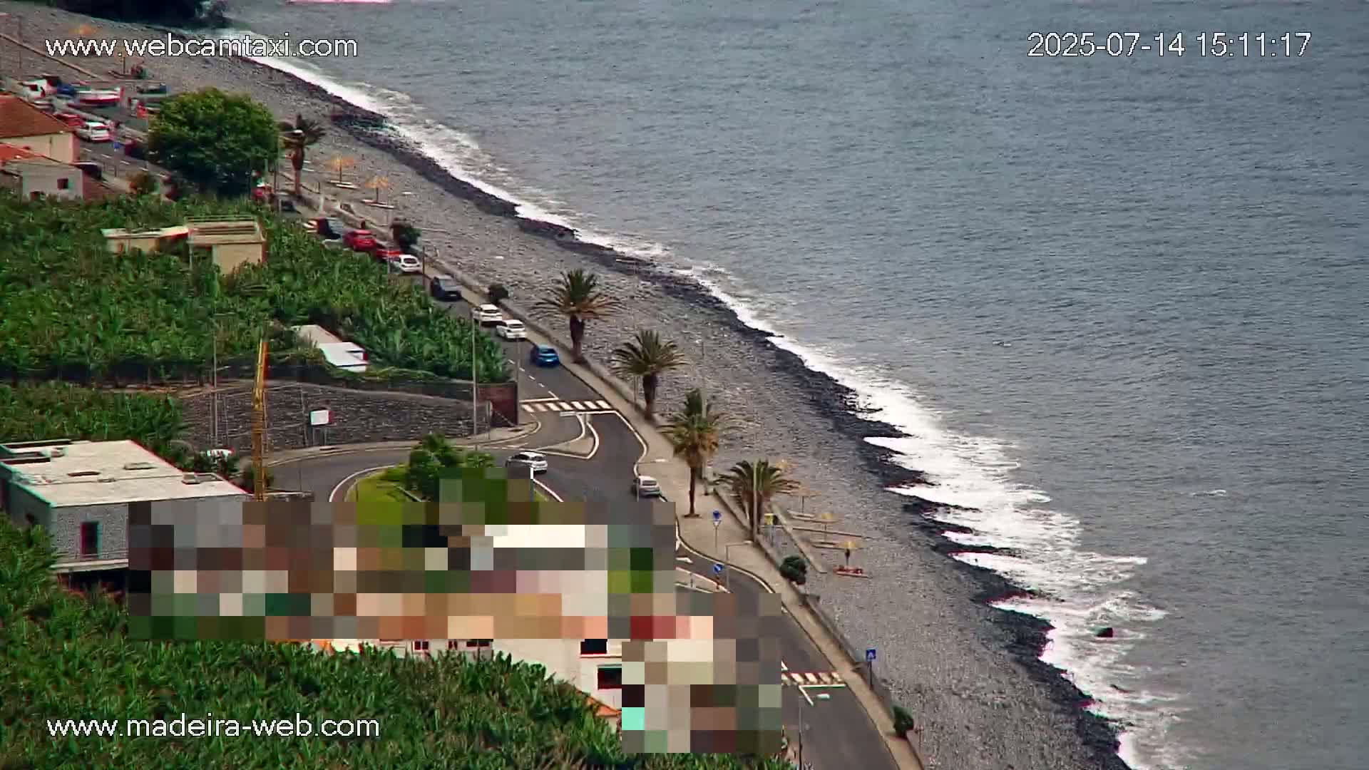 Madalena do Mar Village Live Skyline Cam - Ponta do Sol, Madeira, Portugal
