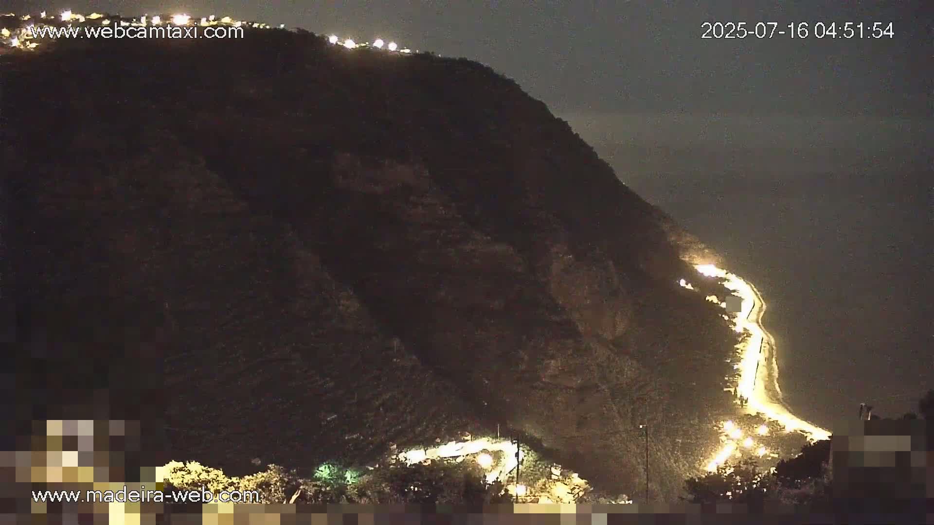 Madalena do Mar Village Live Skyline Cam - Ponta do Sol, Madeira, Portugal
